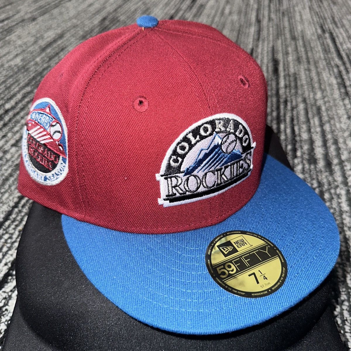 New Era Colorado rockies new era 59fifty size 7 1/4 Size ONE SIZE - 1 Thumbnail