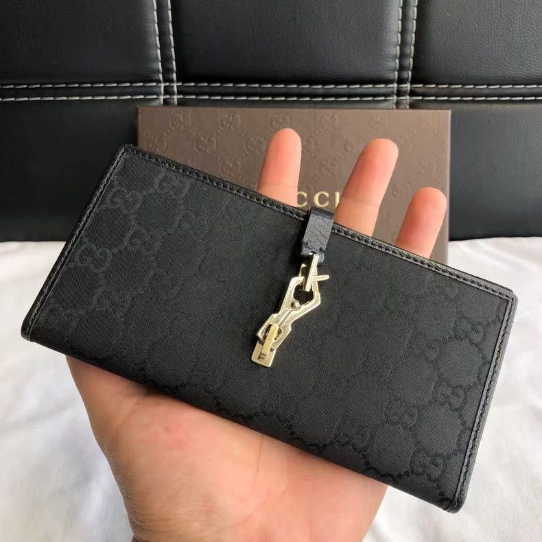 Gucci GUCCI Long Folding Wallet with Lobster Clasp-2506 Size ONE SIZE - 6 Thumbnail