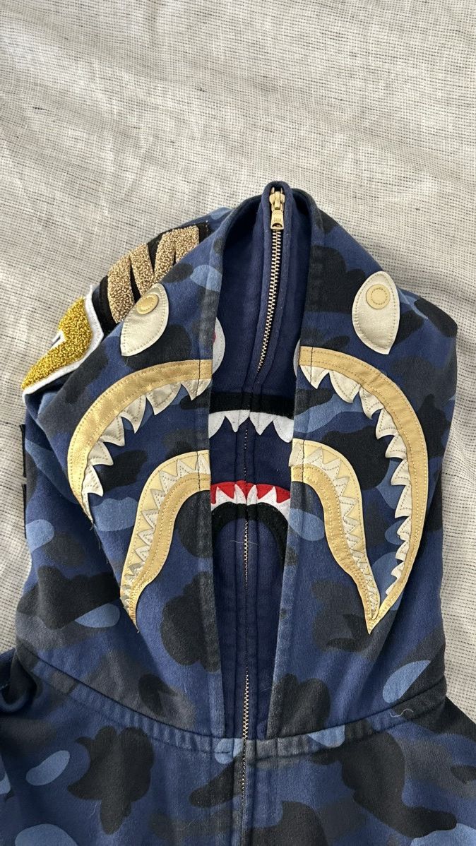 Bape BAPE Shark Hoodie og XL- como novo Size US XL / EU 56 / 4 - 2 Thumbnail