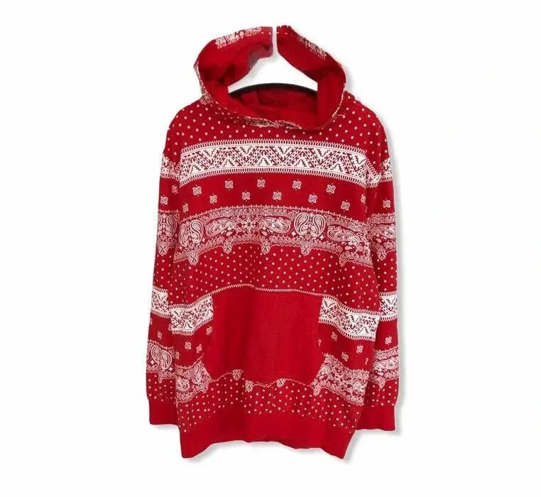 Vintage Vintage Paisley Fullprint Hoodies Size US M / EU 48-50 / 2 - 1 Thumbnail