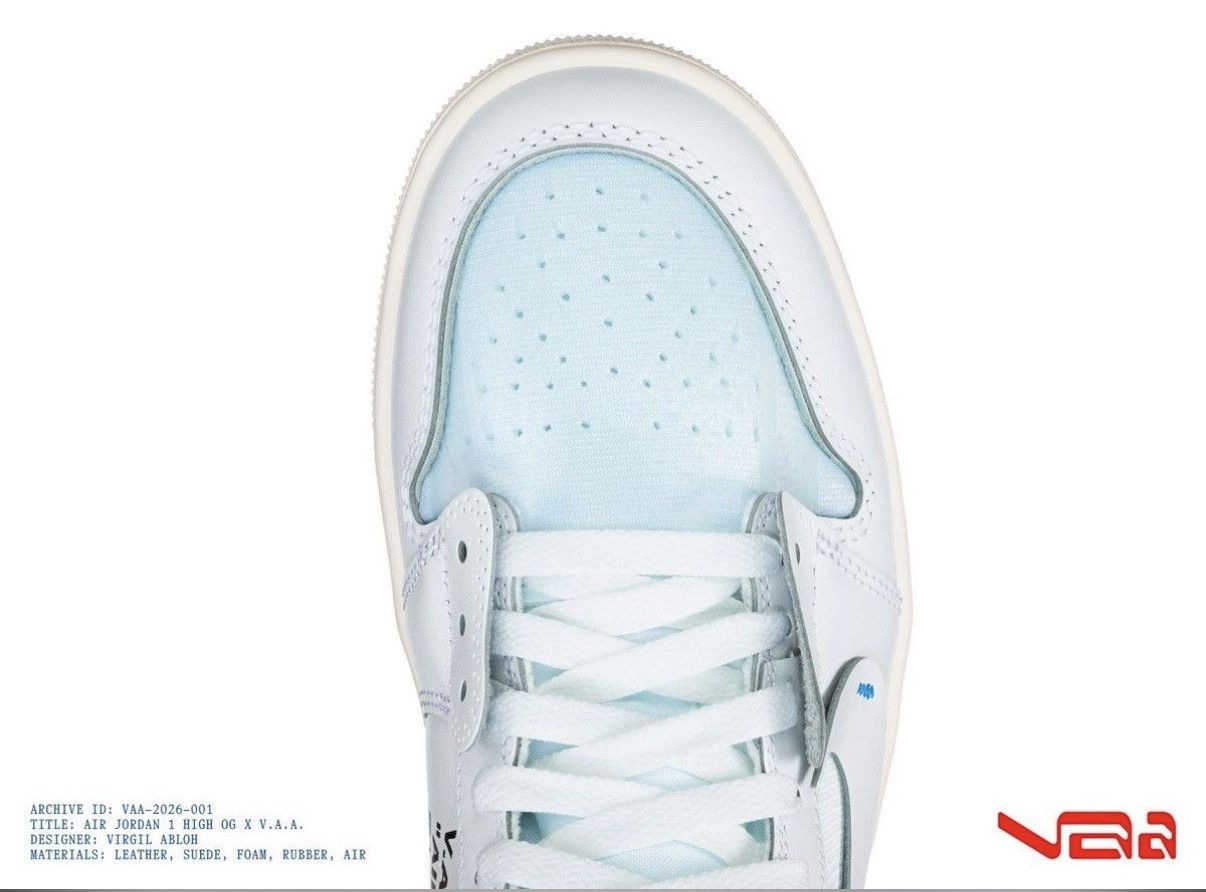Jordan Brand × Off-White Jordan 1 VAA Alaska Size US 9.5 / EU 42-43 - 5 Thumbnail