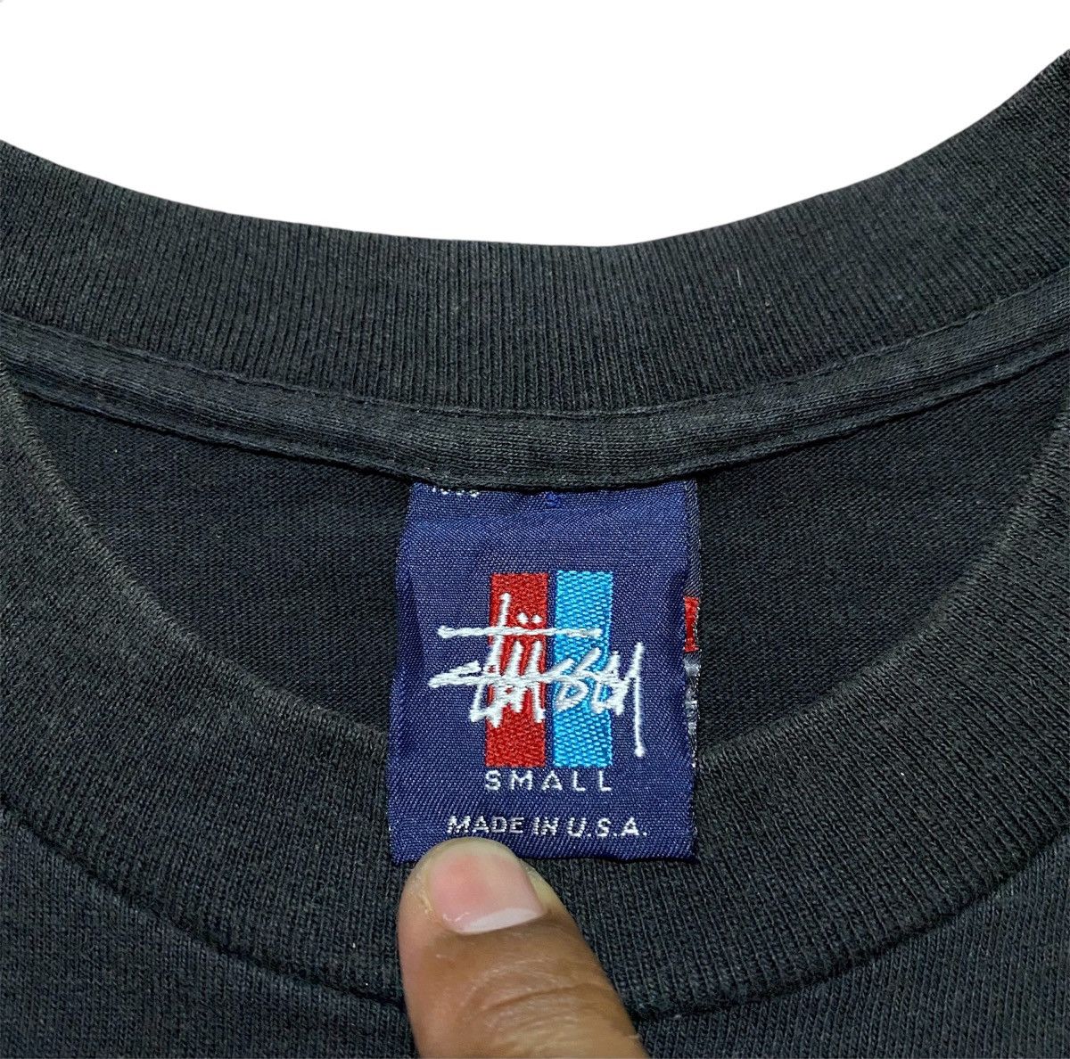 Stussy Rare‼️🔥Vintage 90's Stussy Jazz Man Saxophone Graphic T-Shirt Size US XS / EU 42 / 0 - 5 Thumbnail