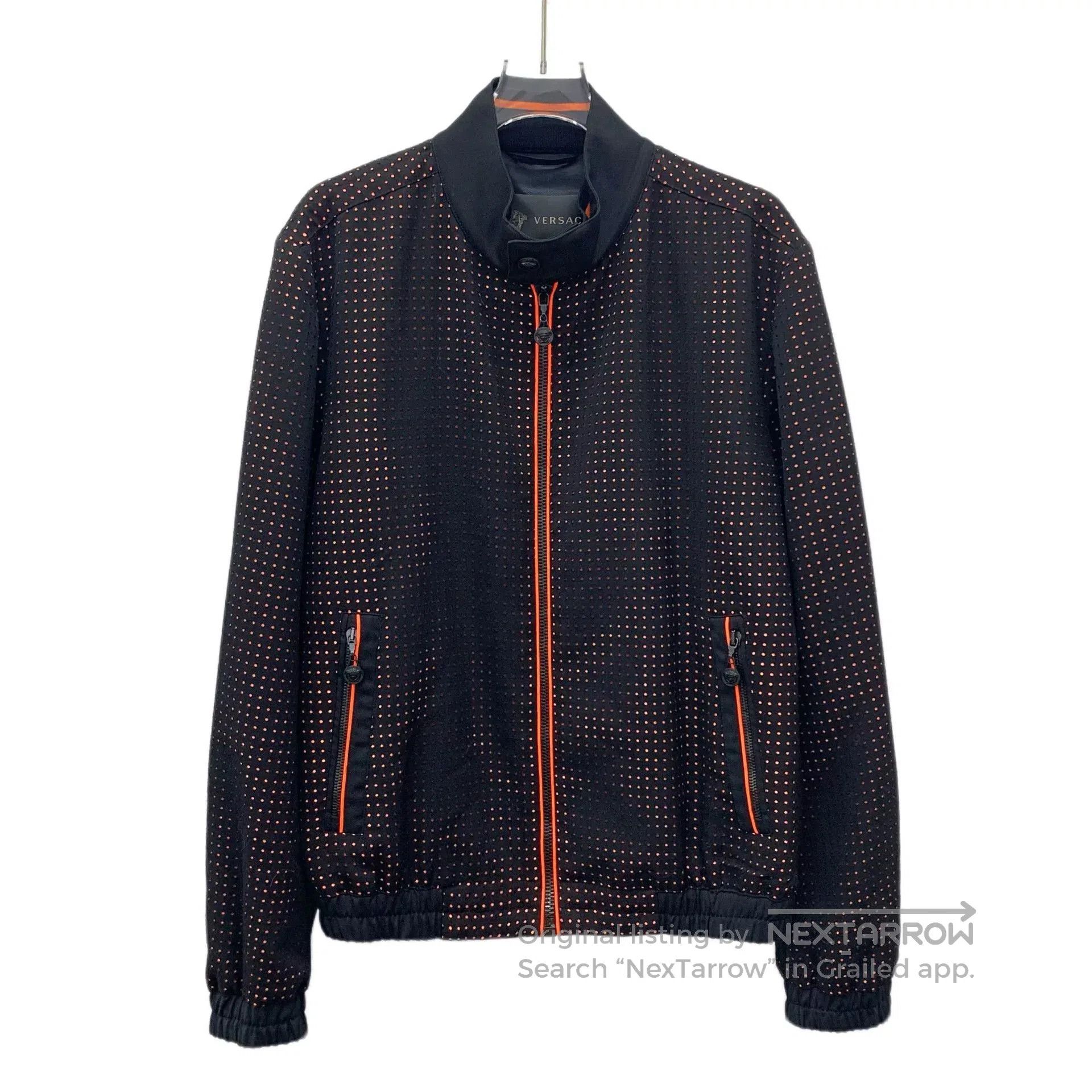 Versace Versace Colorblock Mesh Zip Jacket. Size US L / EU 52-54 / 3 - 1 Thumbnail