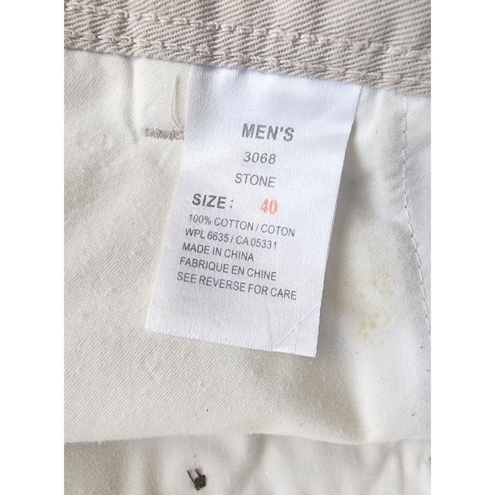 Vintage Woolrich Shorts Mens Flat Front Size 40 Beige Cotton Nylon Polyester Khaki Casual Regular Size US 40 / EU 56 - 6 Thumbnail
