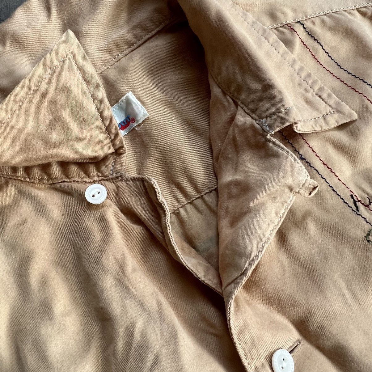 Hysteric Glamour 1990s Hysteric Glamour Dino Button up Shirt Size US S / EU 44-46 / 1 - 6 Thumbnail