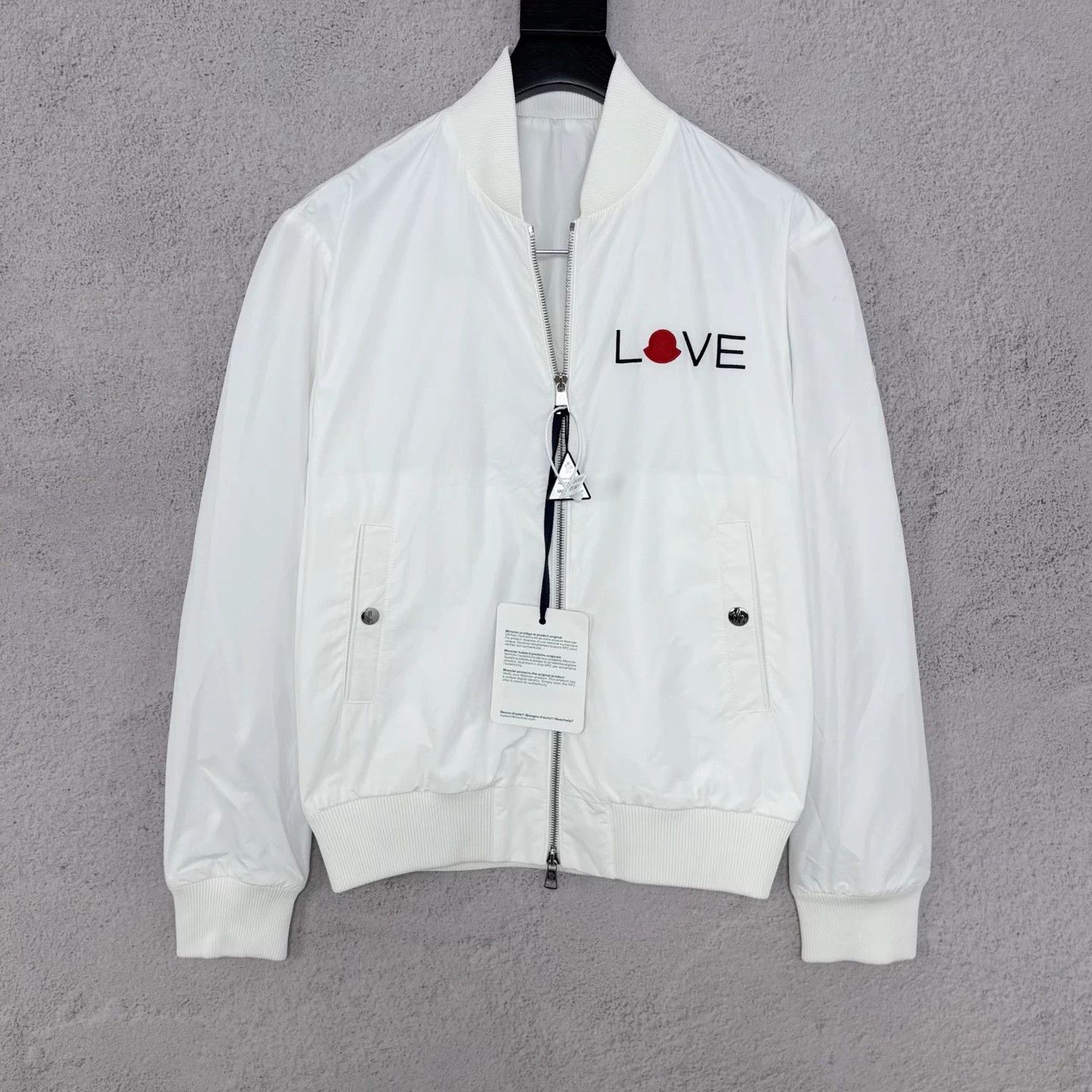 Moncler Moncler Men's Embroidered Pilot Jacket Valentine Limited Size US S / EU 44-46 / 1 - 1 Thumbnail