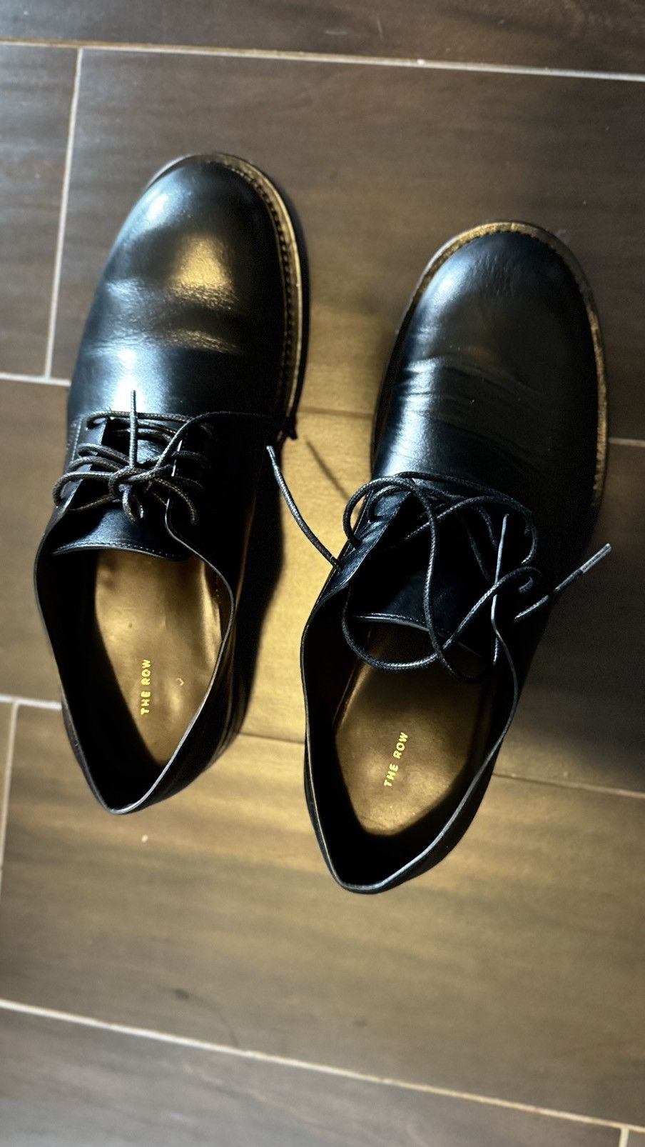 The Row THE ROW NOVUS DERBY LOAFERS Size US 7.5 / IT 37.5 - 3 Thumbnail