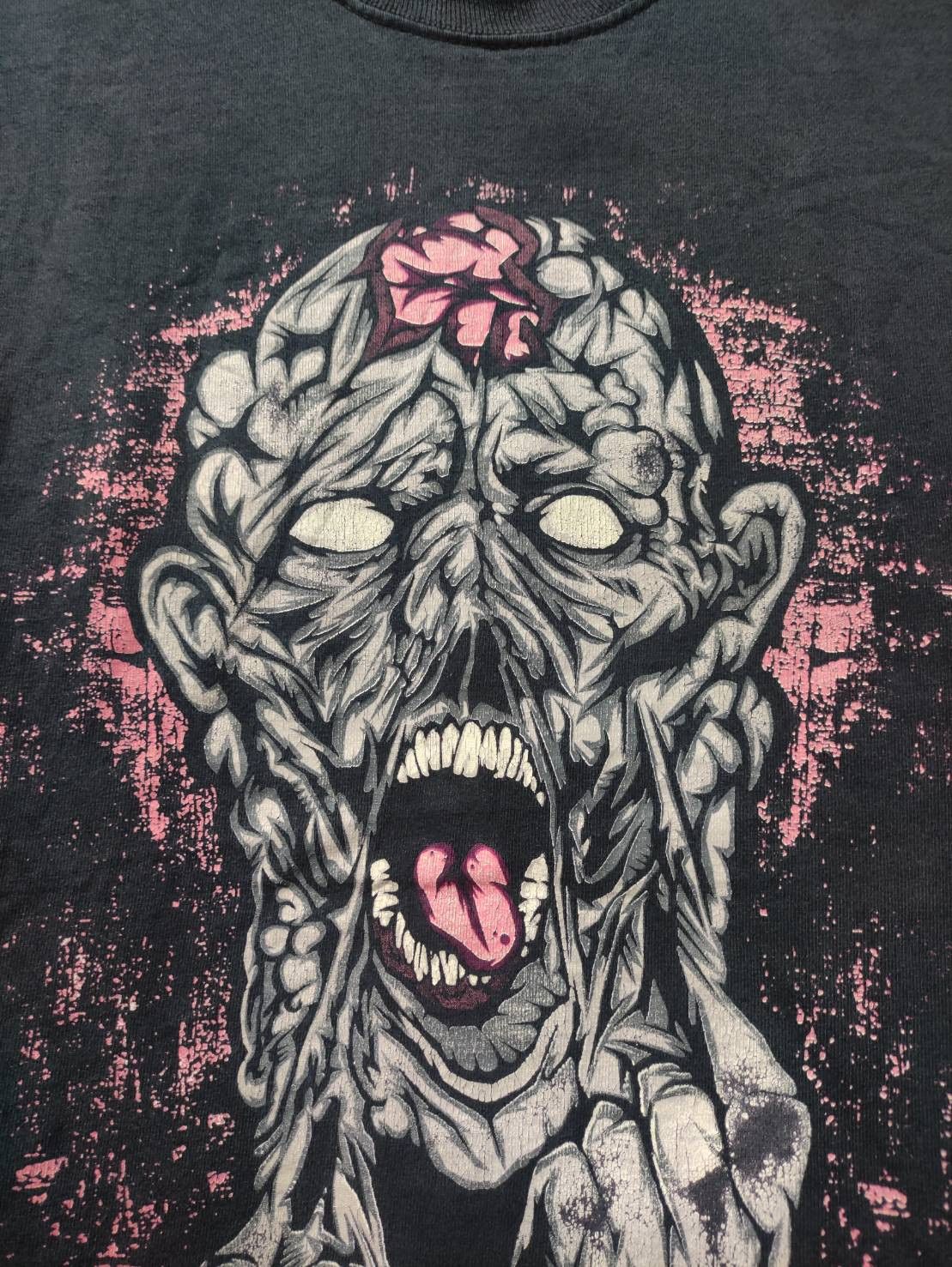 Band Tees Vtg 00's Norma Jean Band Metalcore " Zombie " Big Print Size US M / EU 48-50 / 2 - 2 Thumbnail