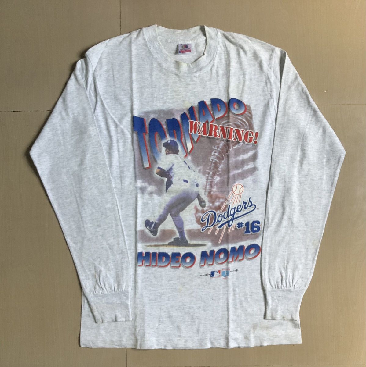 MLB Vintage MLB Hideo Nomo longsleeve Size US M / EU 48-50 / 2 - 1 Thumbnail