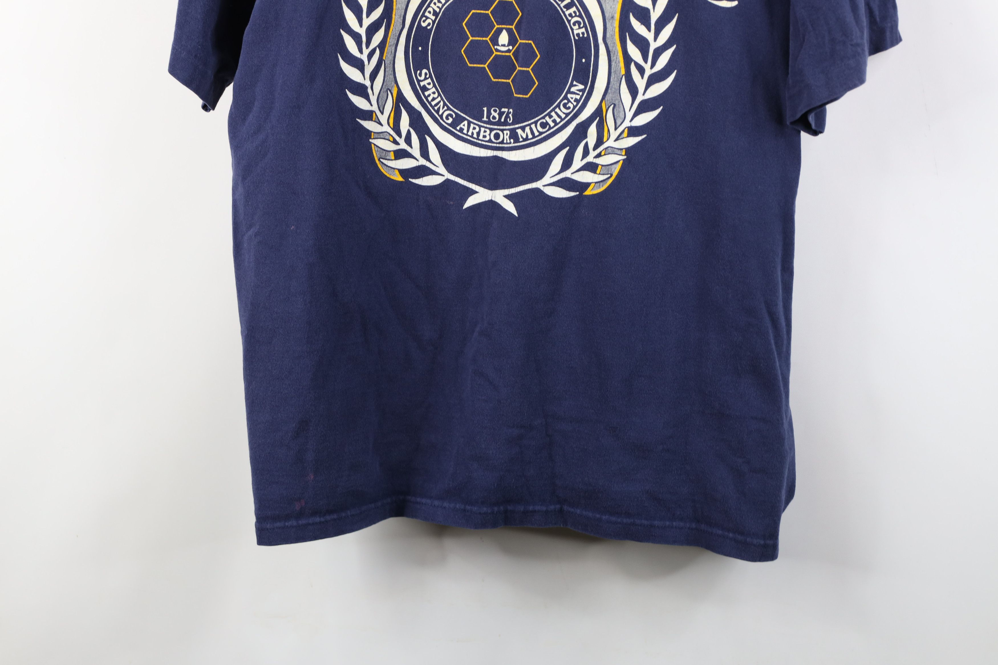 Vintage Vintage 90s Spring Arbor University Short Sleeve T-Shirt USA Size US XXL / EU 58 / 5 - 3 Thumbnail