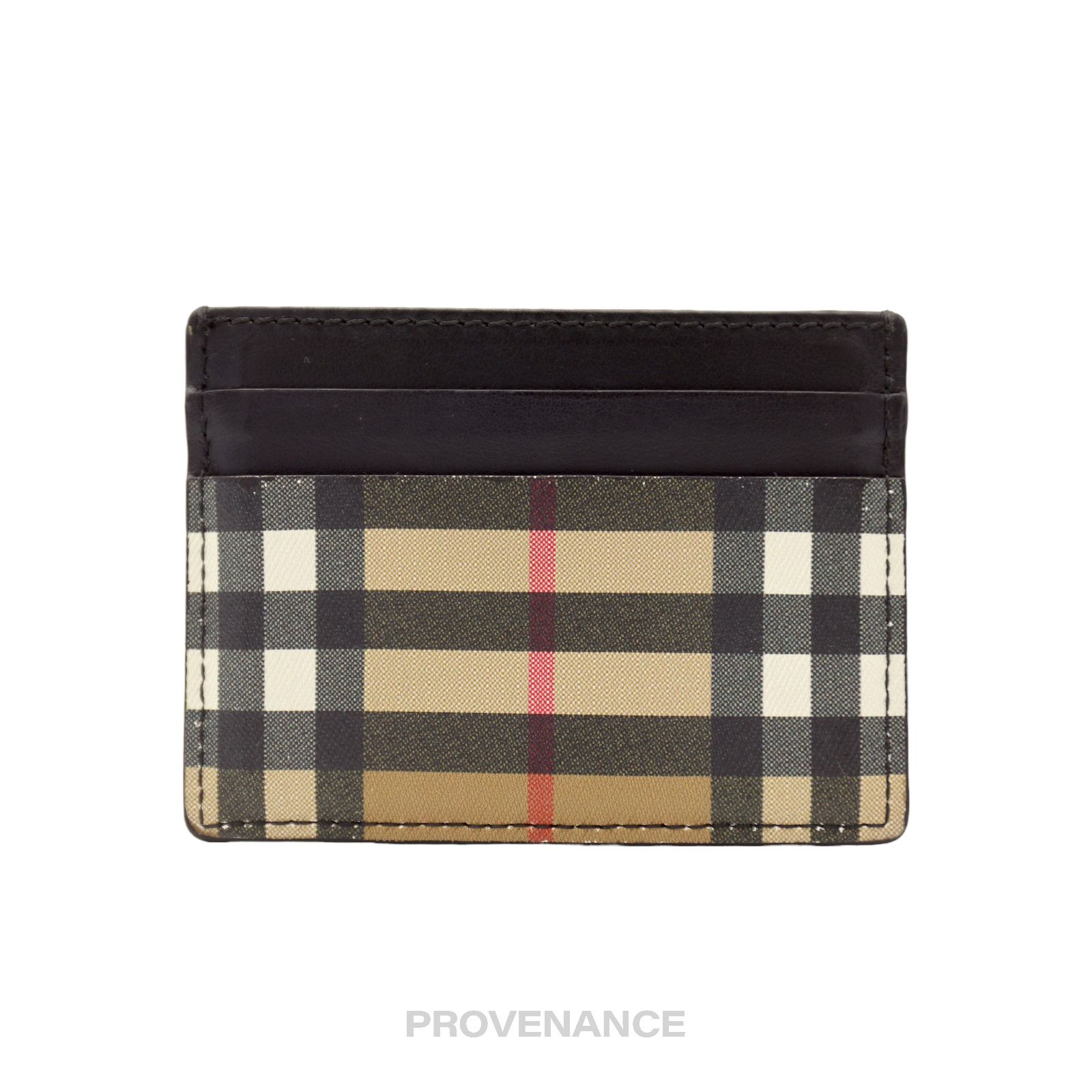 Wallets & purses Burberry - Check print card holder - 8036672