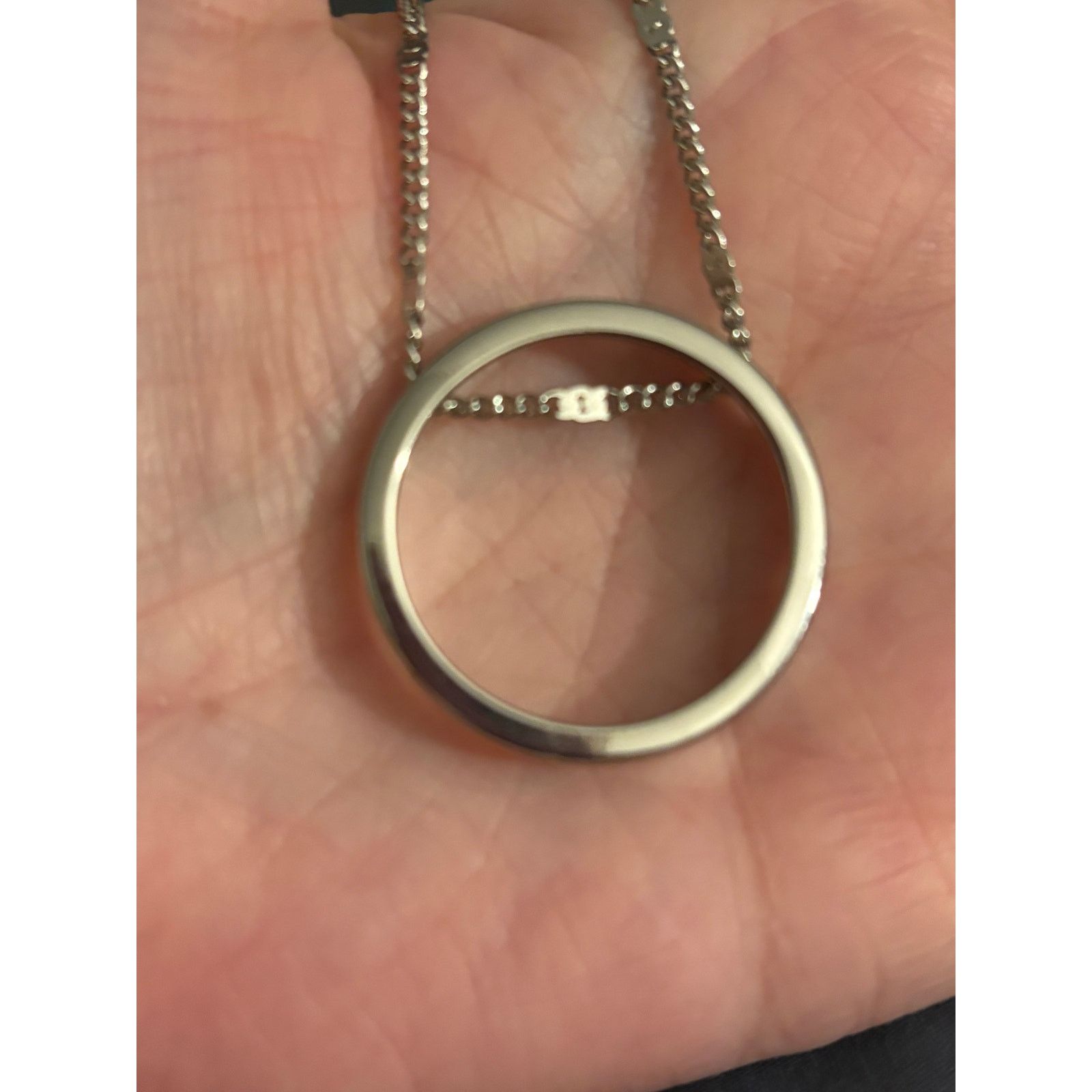Other Express NWT silver Tone Necklace 28” Size ONE SIZE - 1 Thumbnail