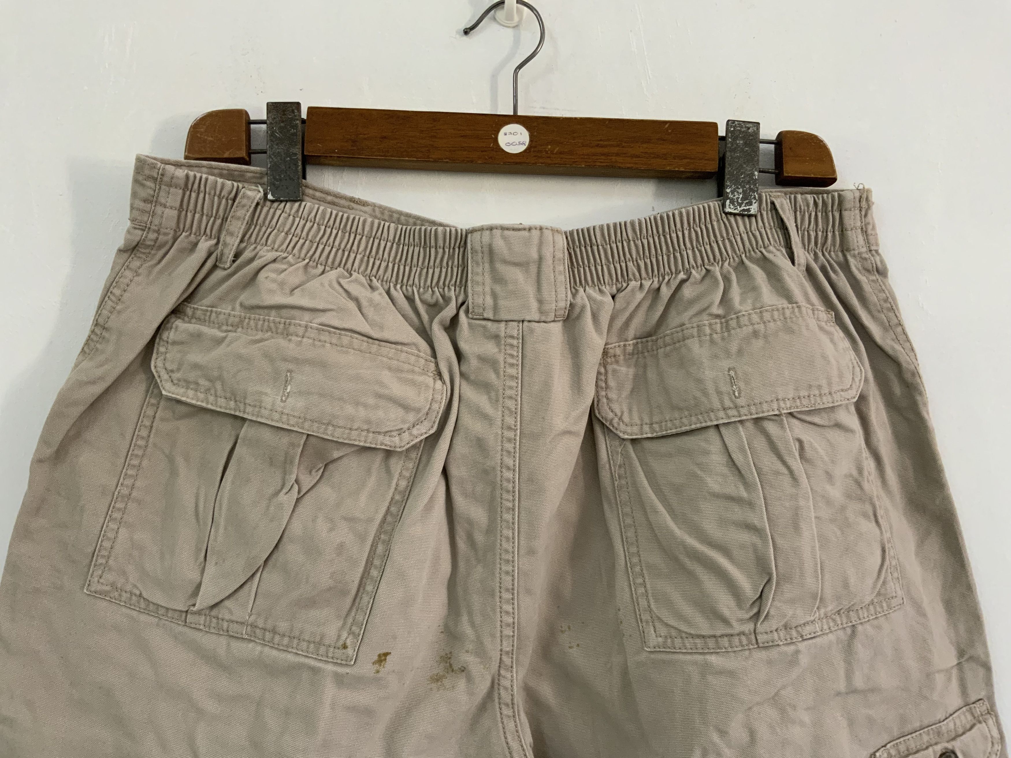 Unsound Rags Red Hero Cargo Multipocket Shorts Size US 40 / EU 56 - 6 Thumbnail