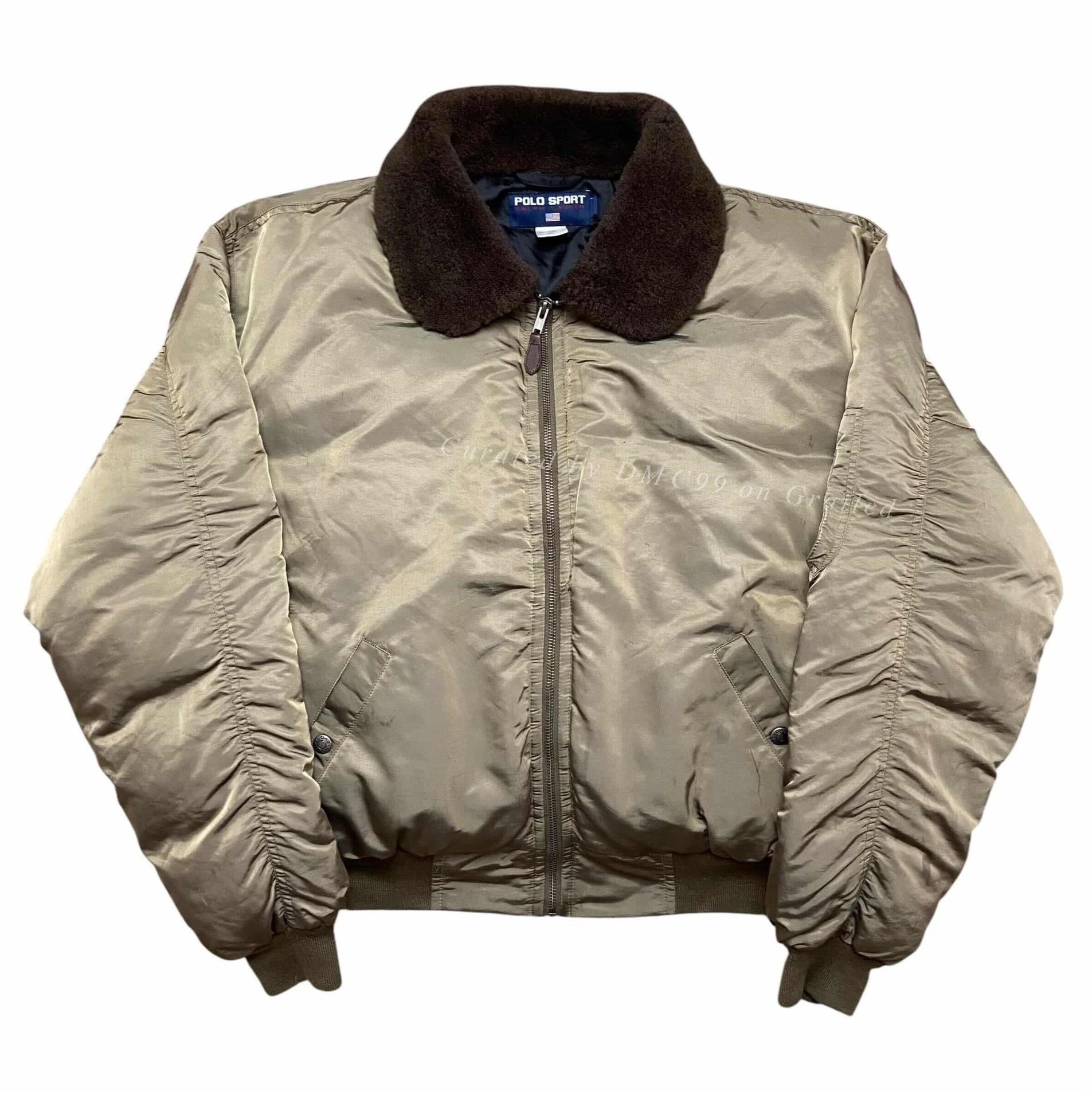 Vintage Vintage Polo Sport Military Down Jacket Size US M / EU 48-50 / 2 - 1 Thumbnail