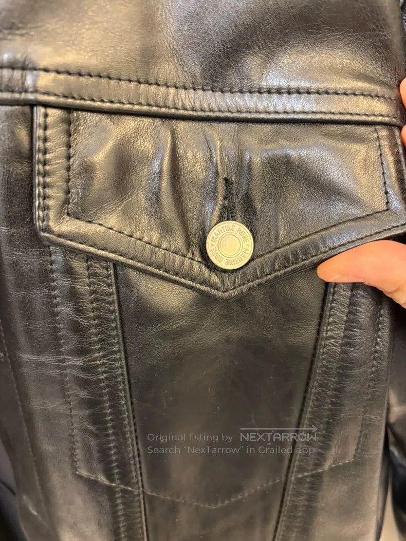 Martine Rose Martine Rose 18aw Cowhide Silhouette Jacket Size US M / EU 48-50 / 2 - 3 Thumbnail