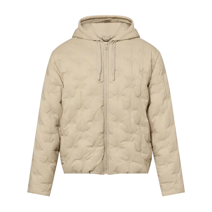 Louis Vuitton Monogram Quilted Nylon Hooded Blouson Size US L / EU 52-54 / 3 - 1 Thumbnail