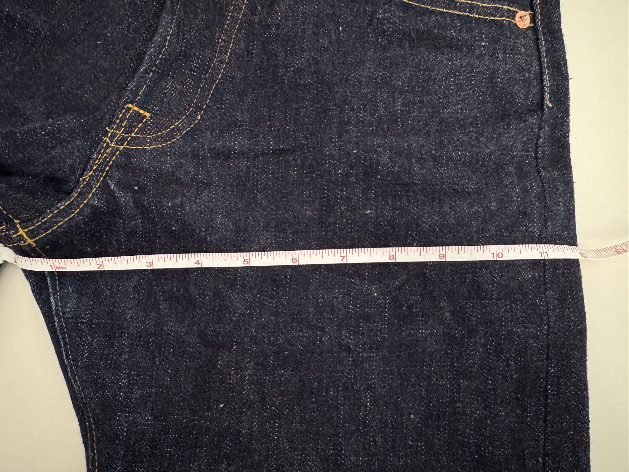Samurai Jeans Samurai Jeans S3000VXII 17OZ Raw Wide Straight - 28 x 35.5 Size US 28 / EU 44 - 2 Thumbnail