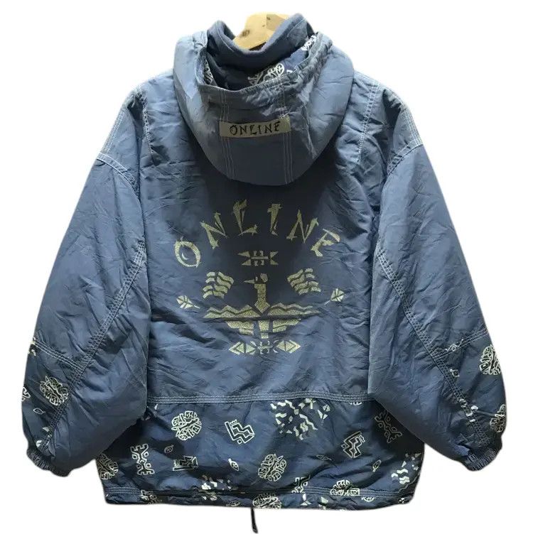 Japanese Brand Online Anorak Ski Jackets Size L / US 10 / IT 46 - 2 Thumbnail