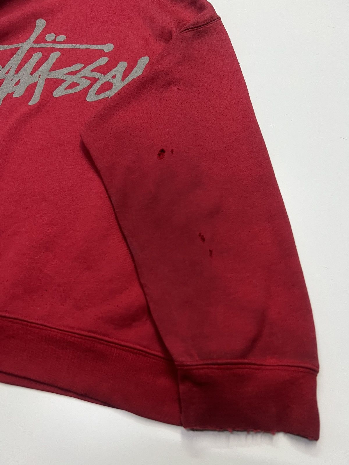 Other VINTAGE STUSSY HOODIE BIG LOGO Size US XL / EU 56 / 4 - 15 Thumbnail