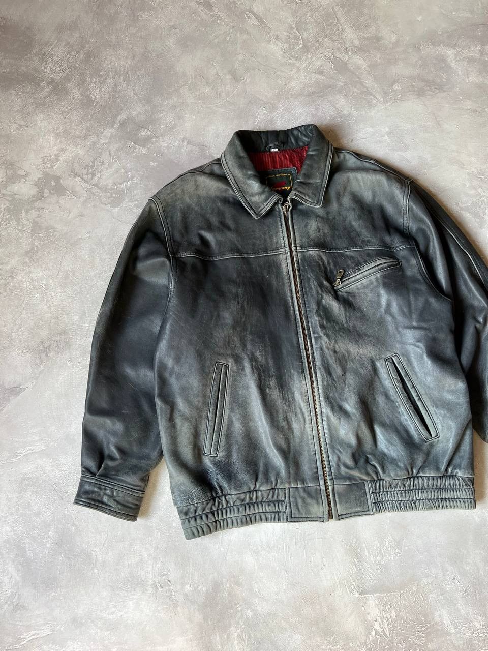 Vintage Vintage Leather Jacket Size US L / EU 52-54 / 3 - 3 Thumbnail