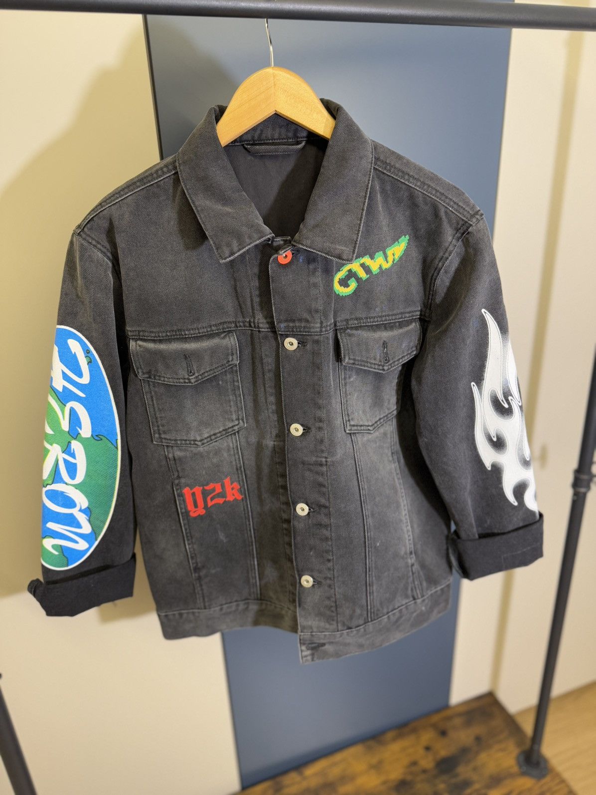 Heron Preston Heron Preston global collage jacket / RP.750€ Size US M / EU 48-50 / 2 - 8 Thumbnail