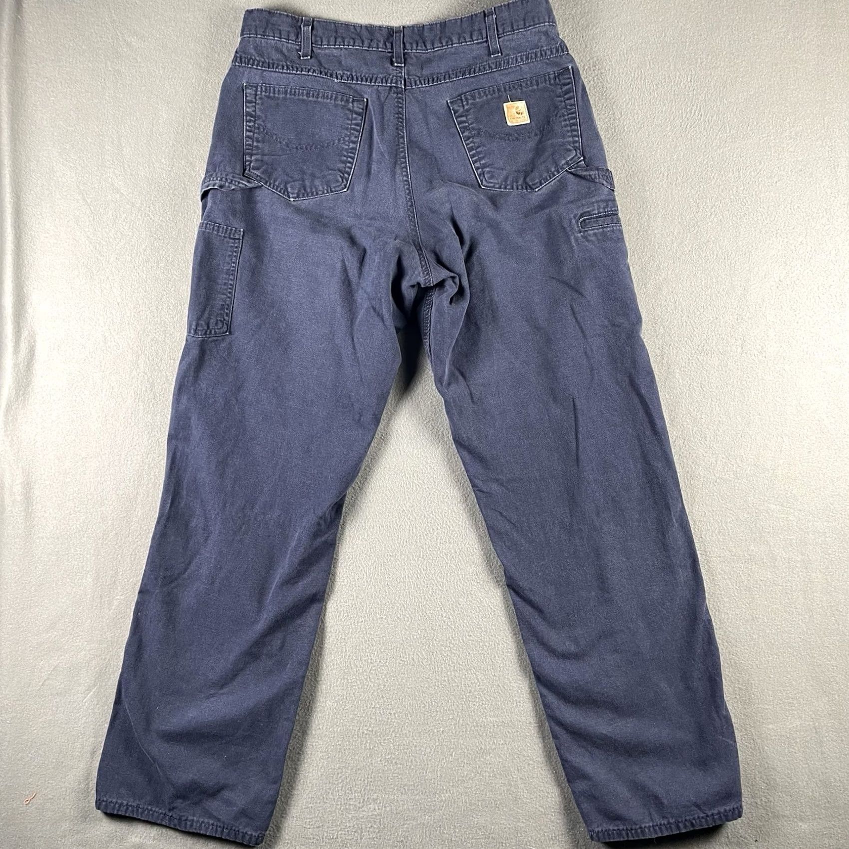Carhartt Carhartt Pants Men 36x32 Blue Relaxed Fit Workwear Cargo Pants Workwear Casual``` Size US 36 / EU 52 - 4 Thumbnail