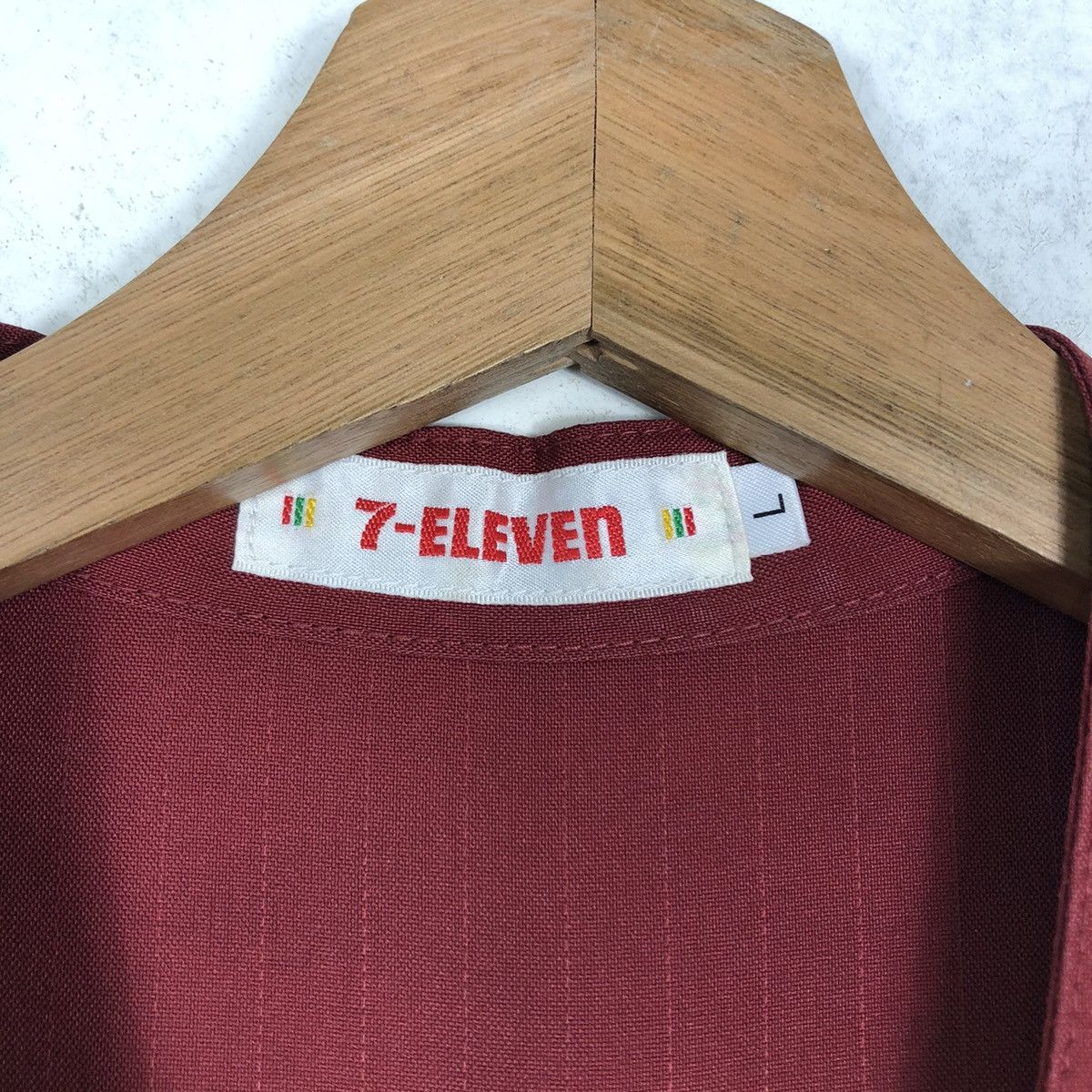 Japanese Brand 🔥Vintage Work Jacket 7-Eleven Big Logo Spell Out Size US L / EU 52-54 / 3 - 16 Thumbnail