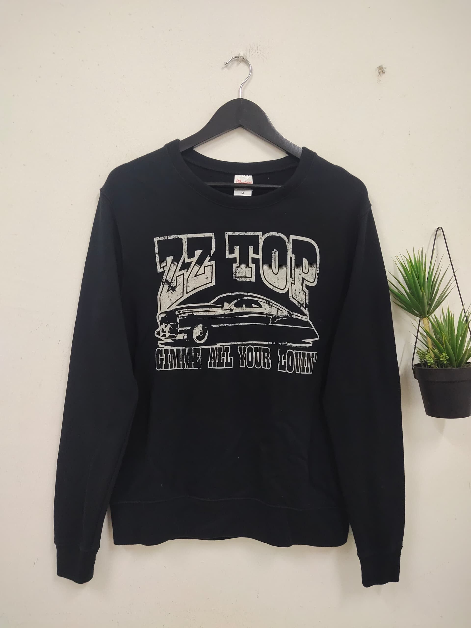 Band Tees × Vintage Vintage ZZ Top rock band longsleeve t shirt Size US M / EU 48-50 / 2 - 1 Thumbnail