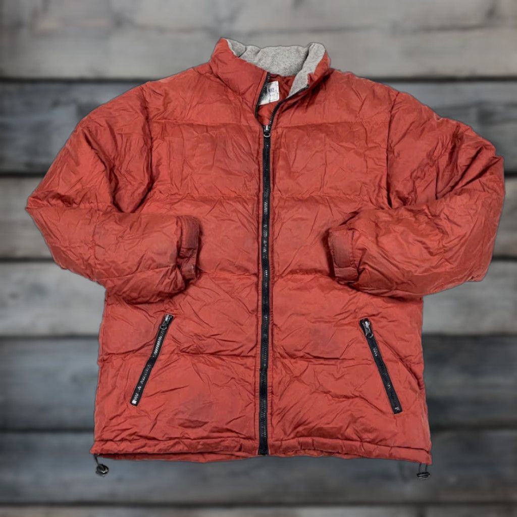 Cherokee VINTAGE Cherokee Jacket Mens Adult Medium Orange Down Insulated Full Zip 90s Puffer Size US M / EU 48-50 / 2 - 1 Thumbnail