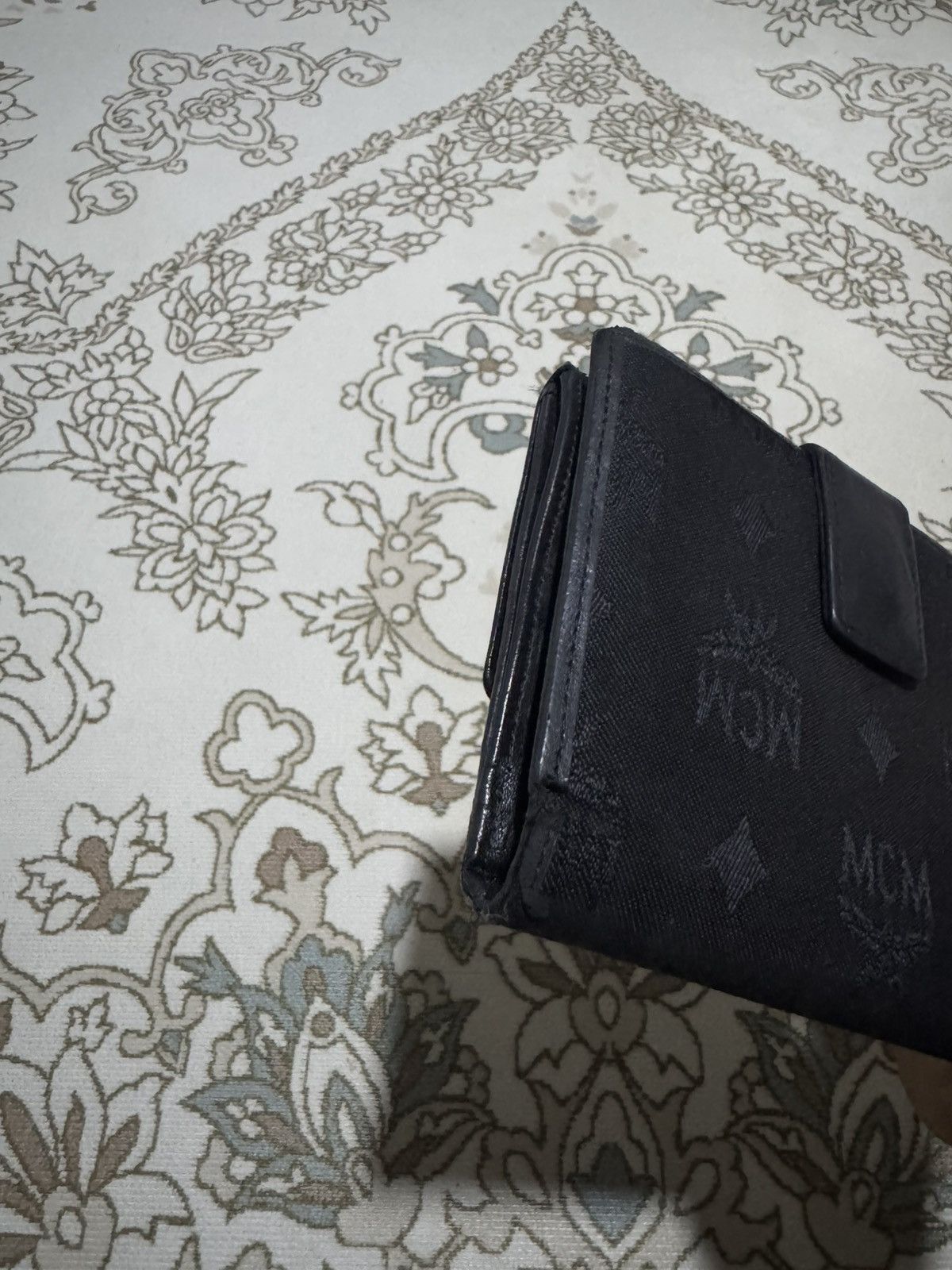 MCM × Vintage VTG MCM Munchen Monogram Bifold Medium Size Size ONE SIZE - 8 Thumbnail