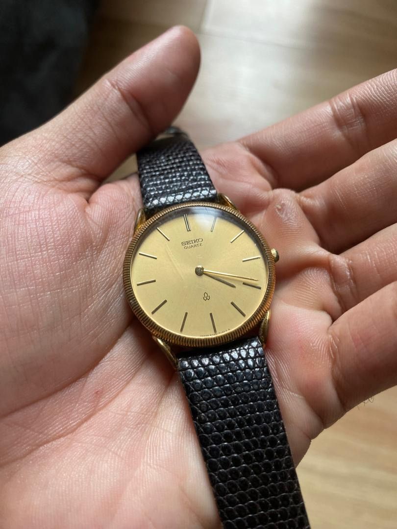 Japanese Brand × Seiko × Vintage Vintage Seiko Quartz Gold Japan Slim 6120-7130 Size ONE SIZE - 4 Thumbnail