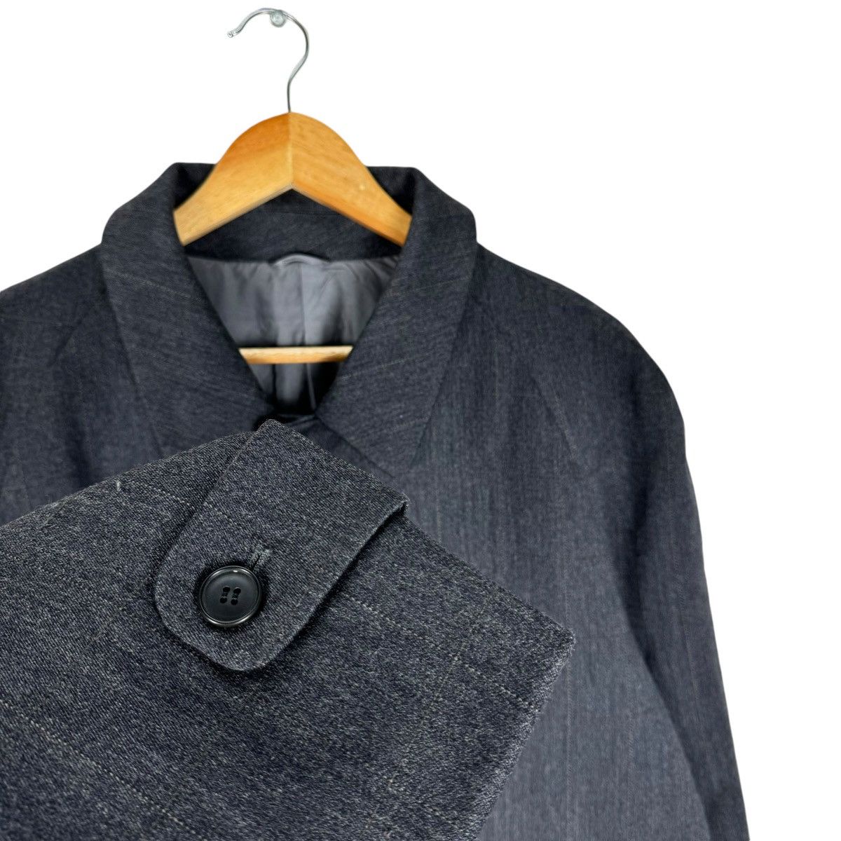 Christian Dior Monsieur ☀️CHRISTIAN DIOR MONSIEUR HERRINGBONE OVERCOAT JACKET Size US M / EU 48-50 / 2 - 4 Thumbnail