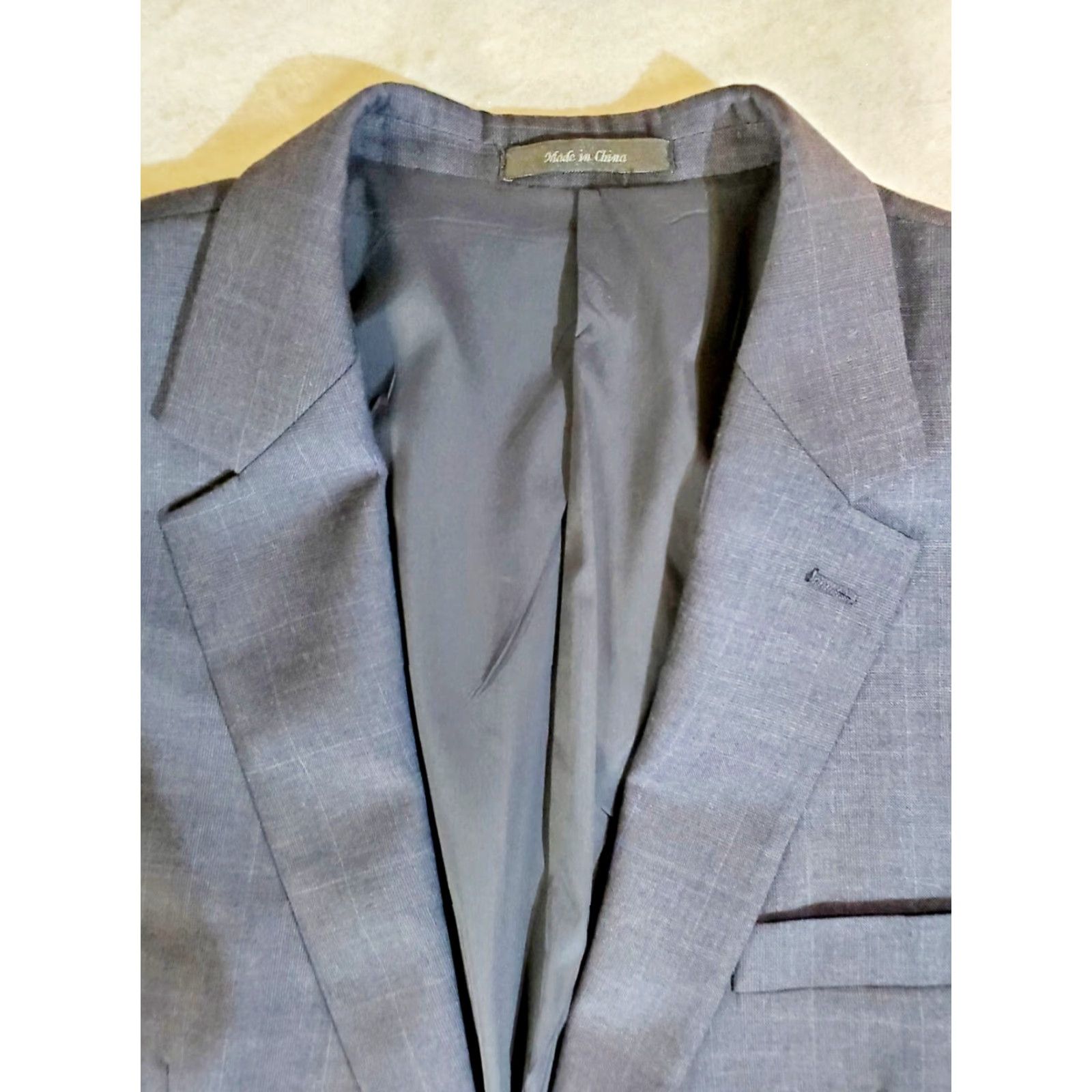 Ralph Lauren Lauren Ralph Lauren-Signature Blue 100% Wool Sport Coat Jacket Mens 46R Size US S / EU 44-46 / 1 - 3 Thumbnail