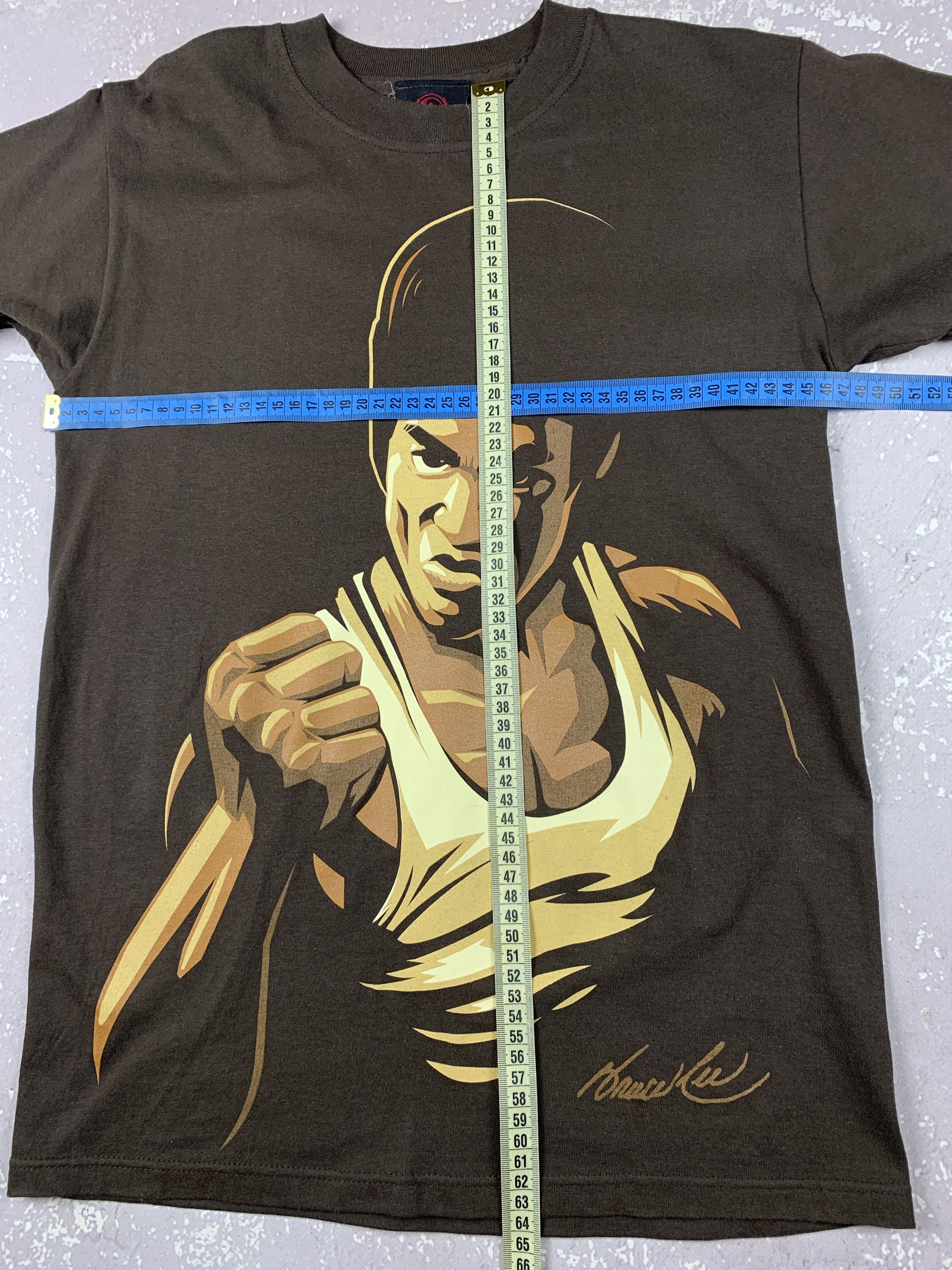 Vintage Vintage Y2K Bruce Lee Dragon Iconic Movie Graphic T Shirt Size US S / EU 44-46 / 1 - 8 Thumbnail