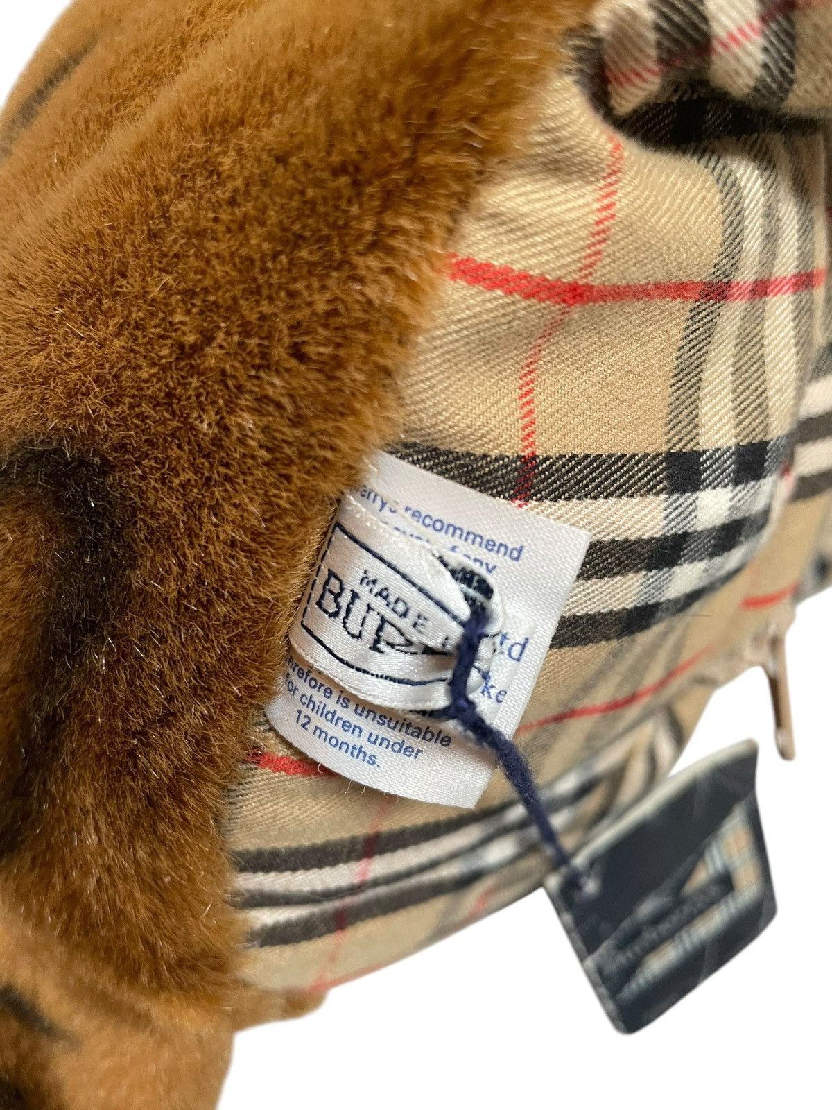Burberry 90s Burberrys Tiger Plush Toy with Hidden Storage - Tags on Size ONE SIZE - 4 Thumbnail