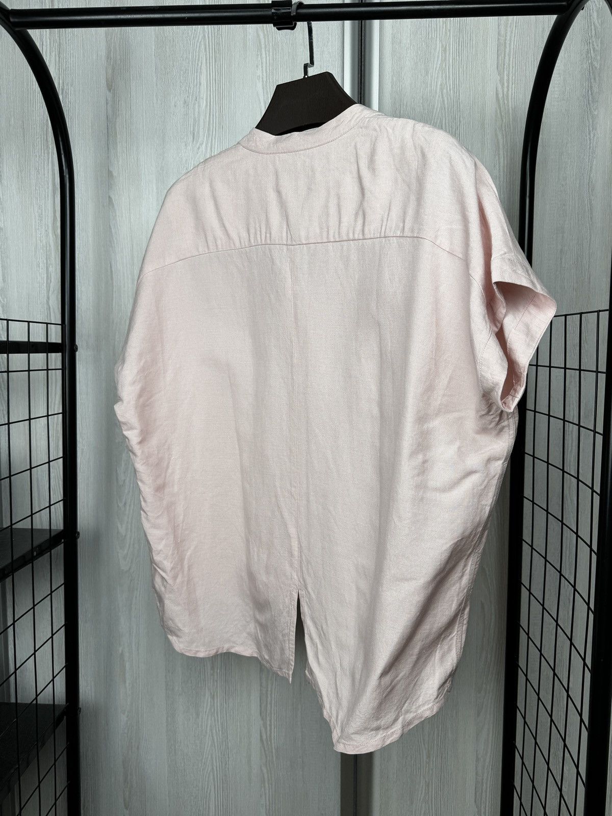 Freitag Freitag E383 Female Linen Modal Blend ss shirt size L Size L / US 10 / IT 46 - 6 Thumbnail