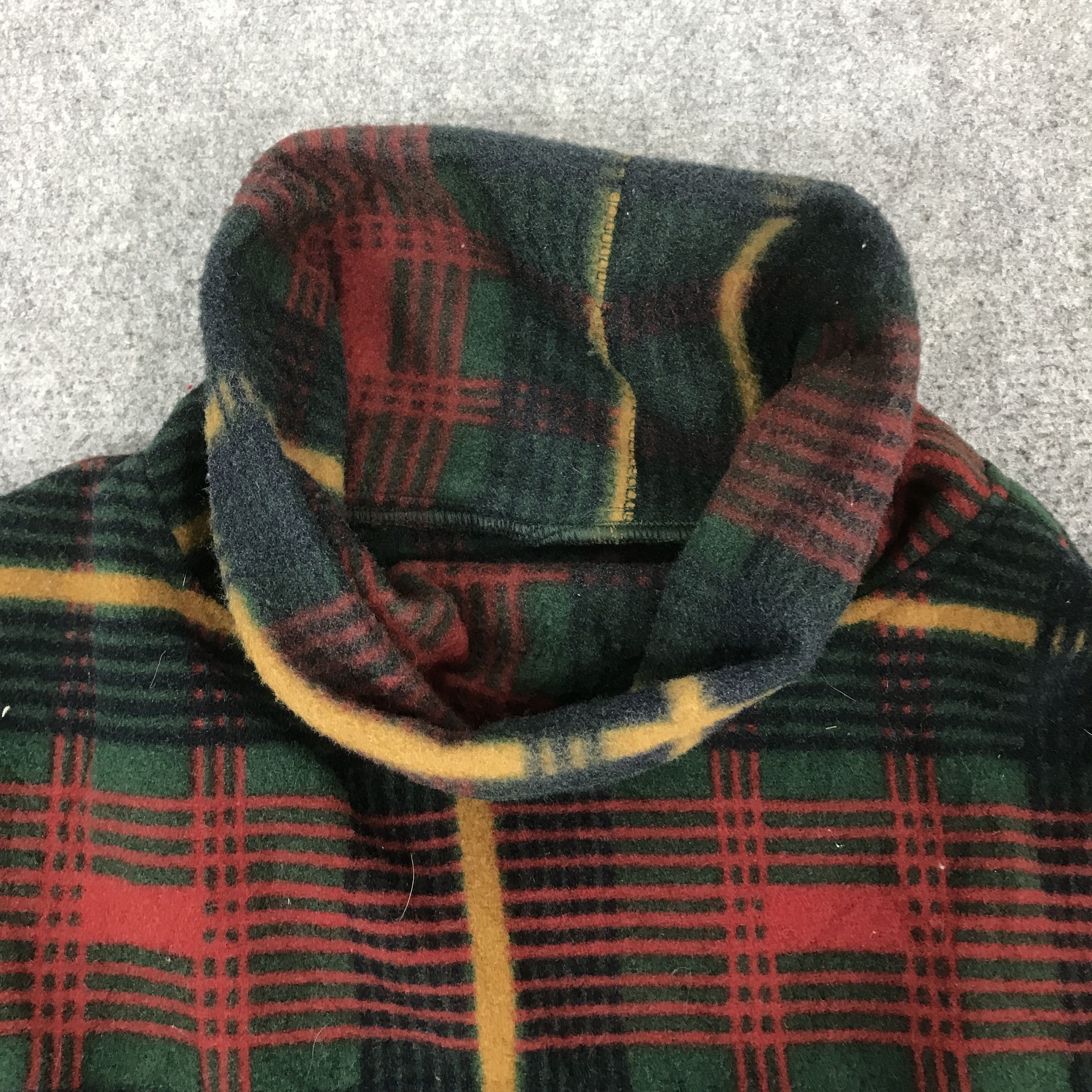 Japanese Brand LEYTON HOUSE RACING TEAM FLEECE TARTAN SWEATSHIRT K76B3 Size US L / EU 52-54 / 3 - 8 Thumbnail