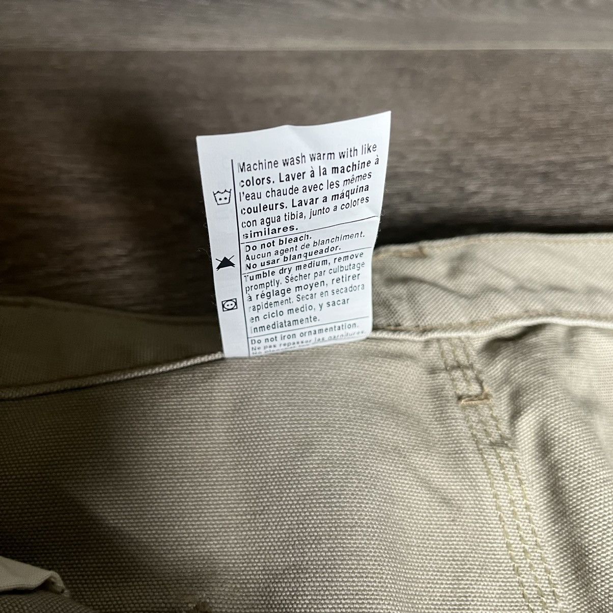 Carhartt Vintage Carhartt Canvas Original Dungaree Fit Khaki Pants 38 Size US 38 / EU 54 - 9 Thumbnail