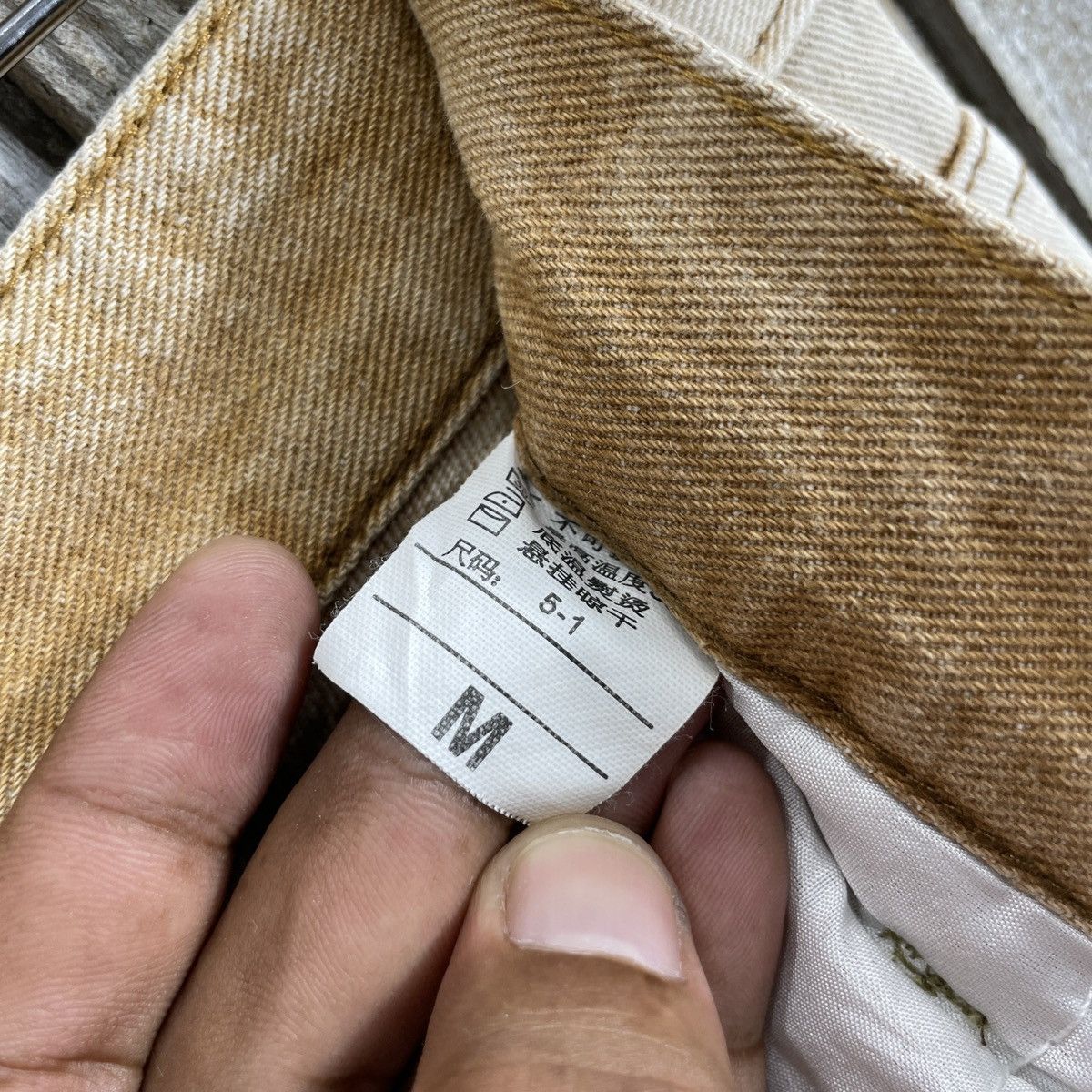 Designer × Japanese Brand × Vintage Vintage japanese Brand Distressed Jeans Nice Design Size 28" / US 6 / IT 42 - 10 Thumbnail