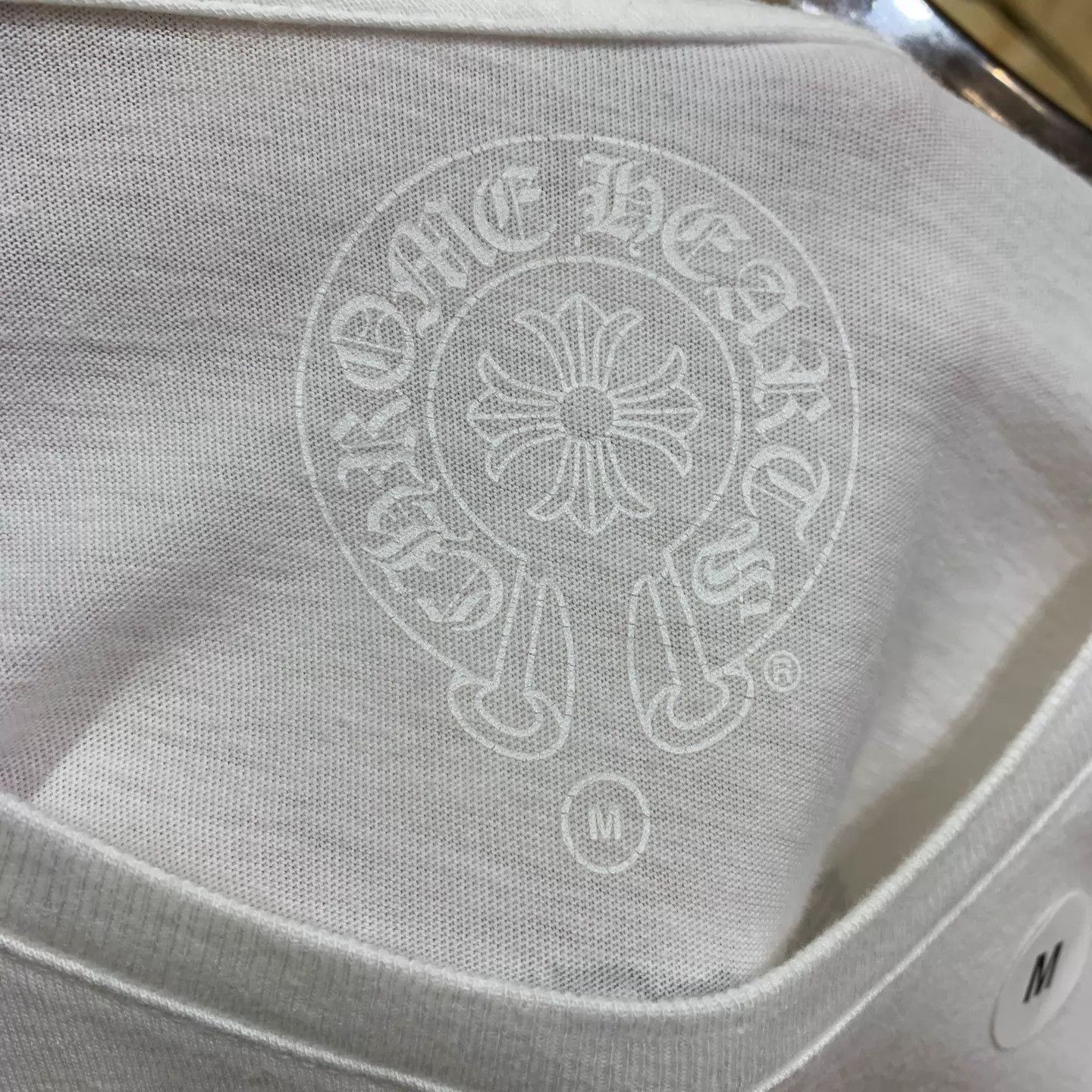 Chrome Hearts Chrome Hearts LS Tee Tbar & Back Dirty Words Size US M / EU 48-50 / 2 - 2 Thumbnail