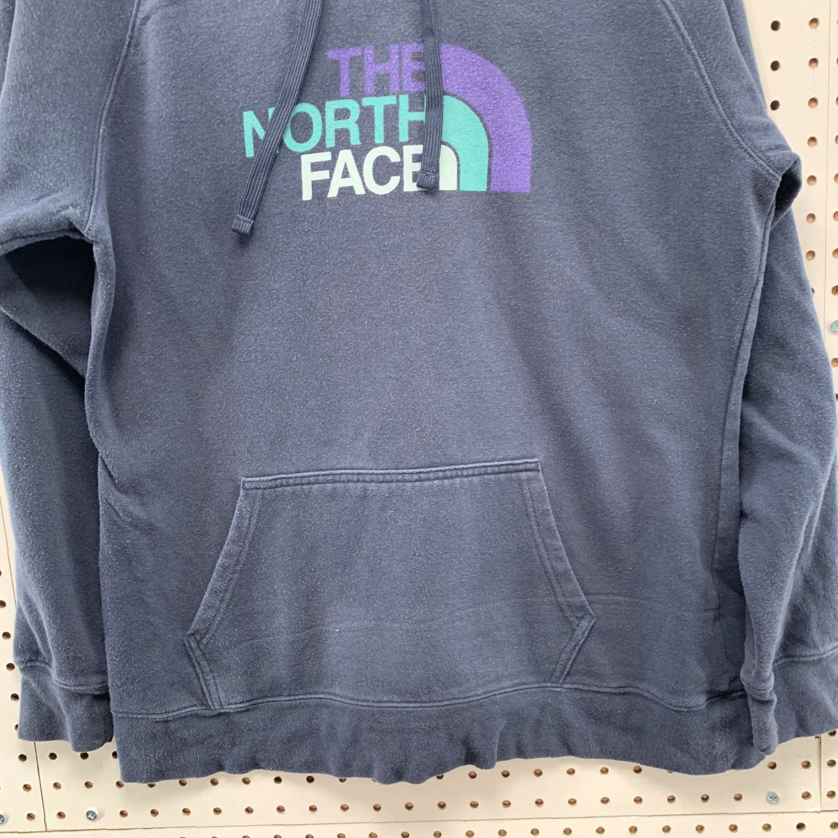 The North Face The North Face Hoodie Womens Medium Blue Outdoor 20.5x25.5 Sweatshirt Pullover Casual Travel Mens Womens Size M / US 6-8 / IT 42-44 - 4 Thumbnail