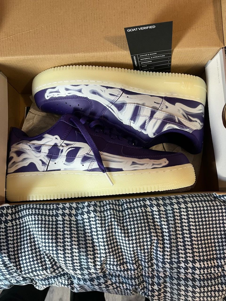 Nike Air Force 1 ‘07 Skeleton QS Size US 9 / EU 42 - 4 Thumbnail