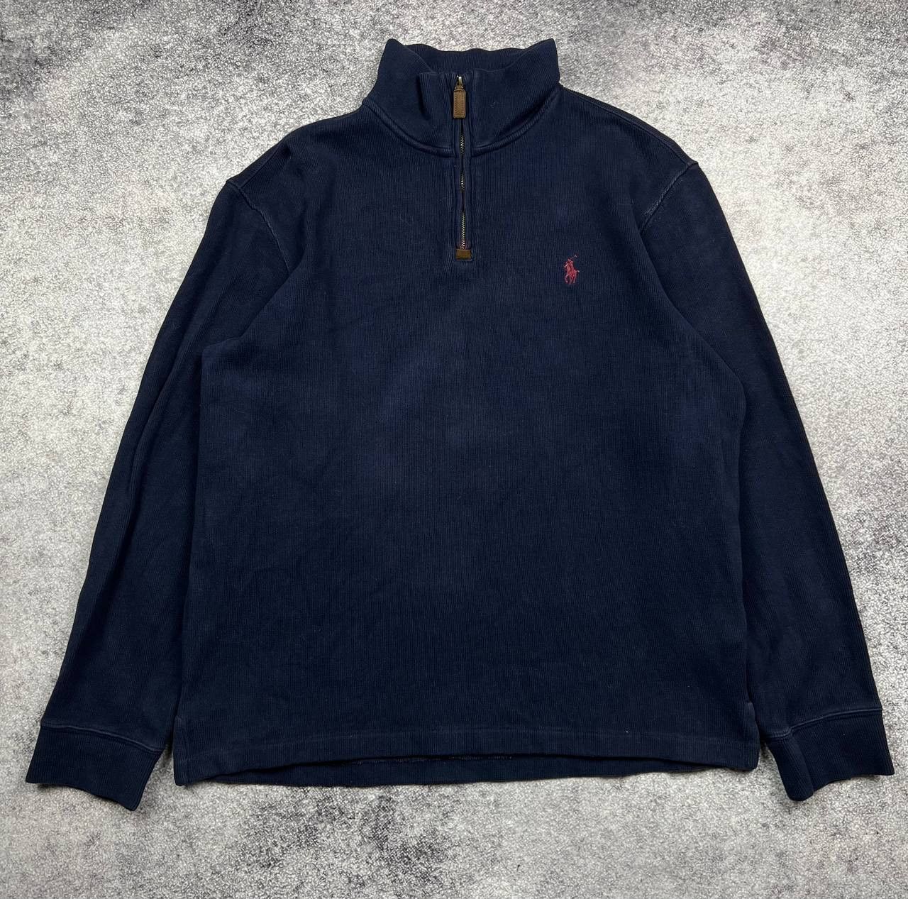 Polo Ralph Lauren Polo Ralph Lauren 1/3 Zip Sweatshirt Luxury Y2K Size US M / EU 48-50 / 2 - 1 Thumbnail