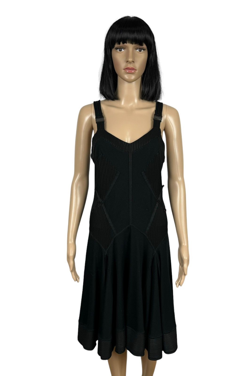Beate Heymann StreetCouture Tank Dress Pleated US8 I40