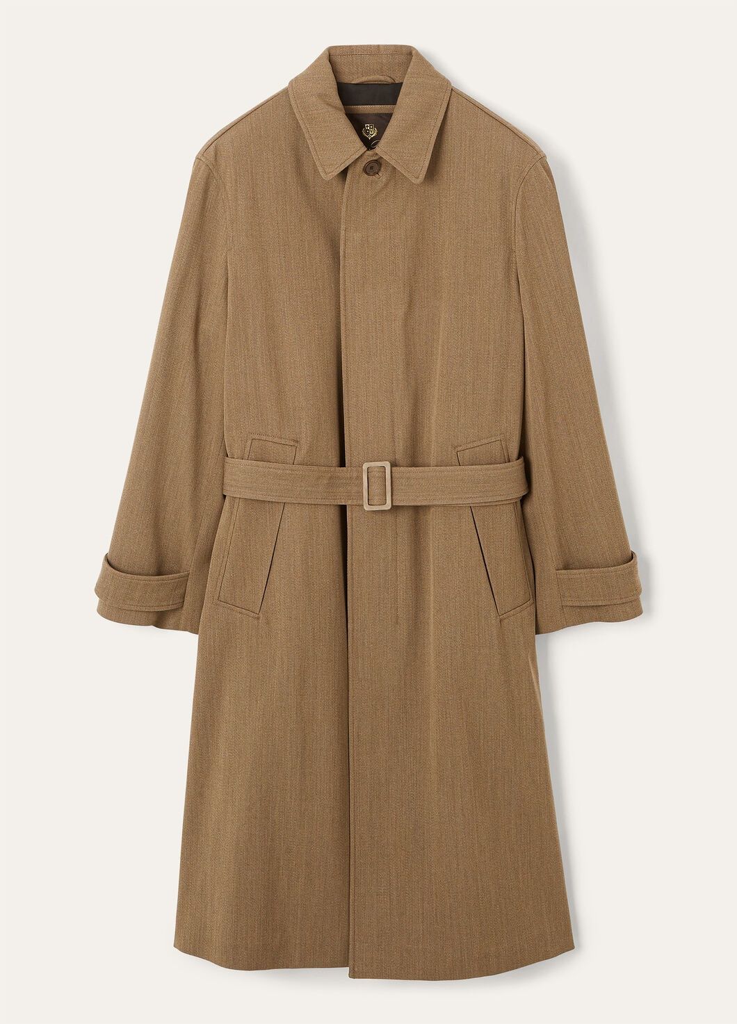 Loro Piana o1w1db10825 FAO3157 Tommaso Trench Coat in Brown Size L / US 10 / IT 46 - 1 Thumbnail