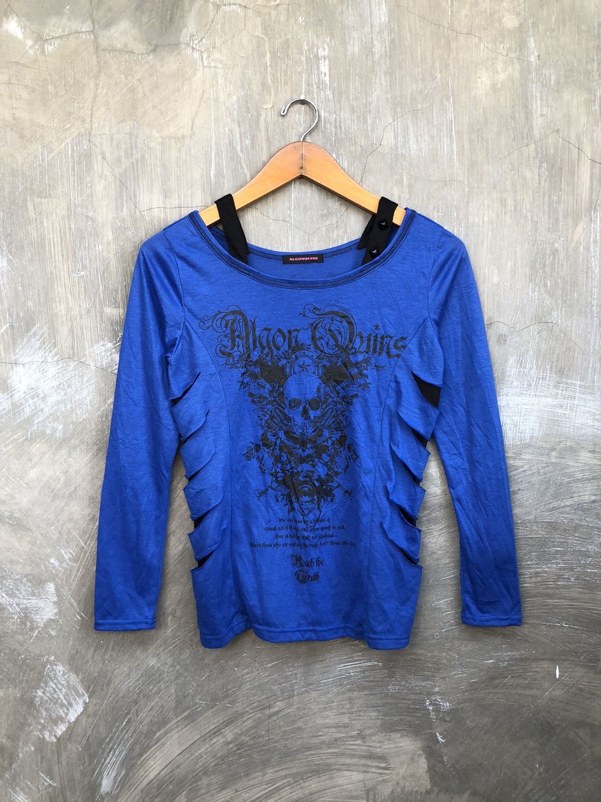 Japanese Brand Y2K Japanese Algonquins Grunge Style T-Shirt Size M / US 6-8 / IT 42-44 - 1 Thumbnail