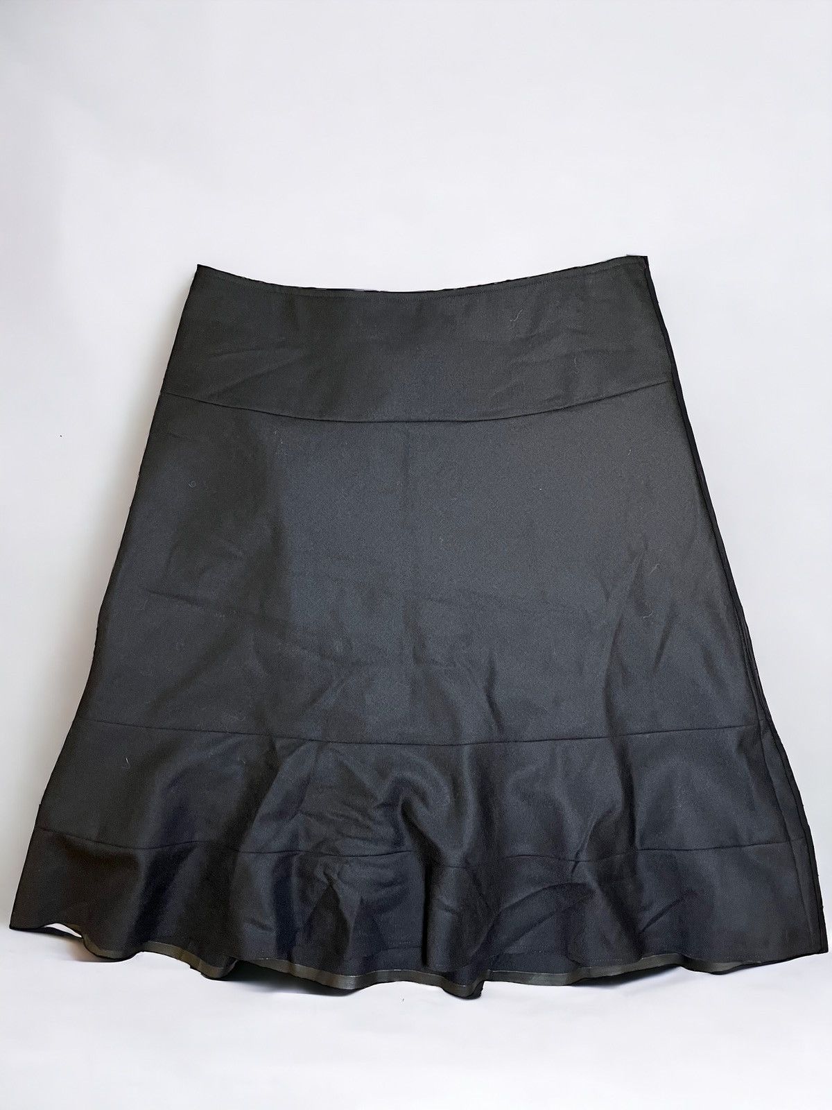 image of Comme Des Garcons x Junya Watanabe Cdg X Junya Knee-Length Taped Skirt in Black, Women's (Size 38)