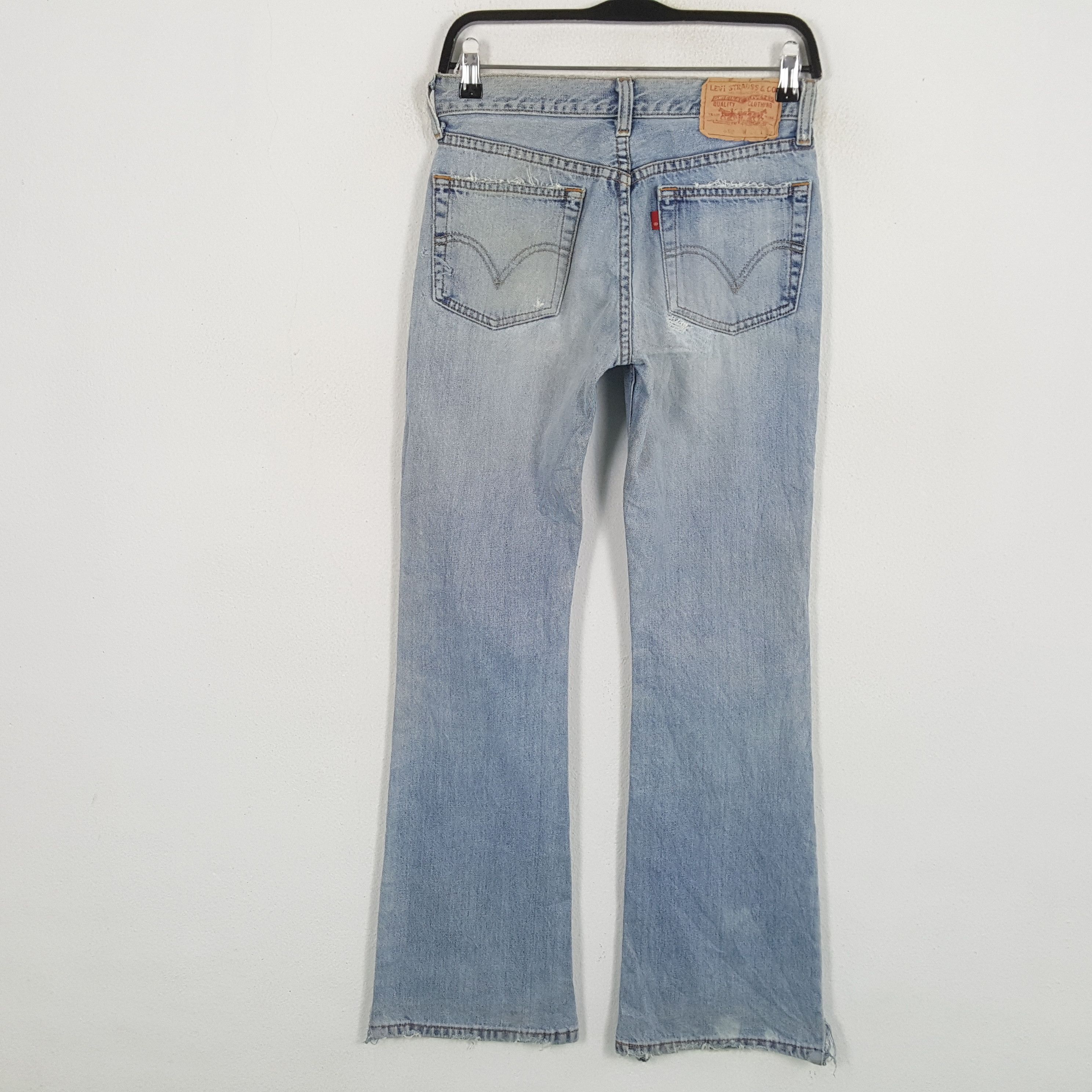Levi's × Vintage LEVIS American Streetwear Bootcut Style Distressed Jeans Size 28" / US 6 / IT 42 - 4 Thumbnail
