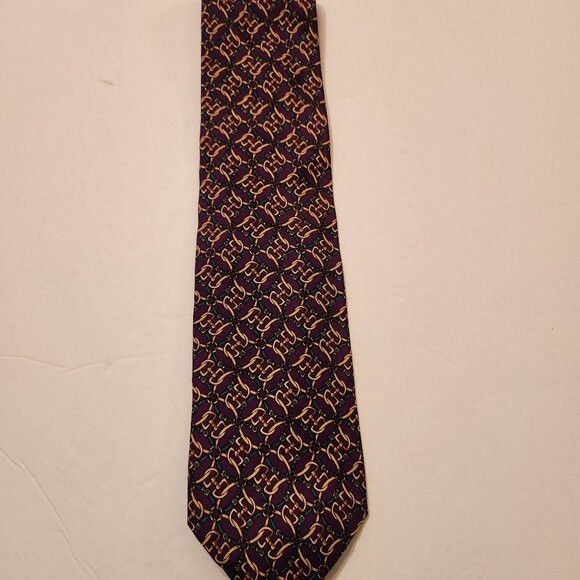Brooks Brothers Brooks Brothers men's new purple silk tie 3 1/2" X 57 1/2" Size ONE SIZE - 1 Thumbnail