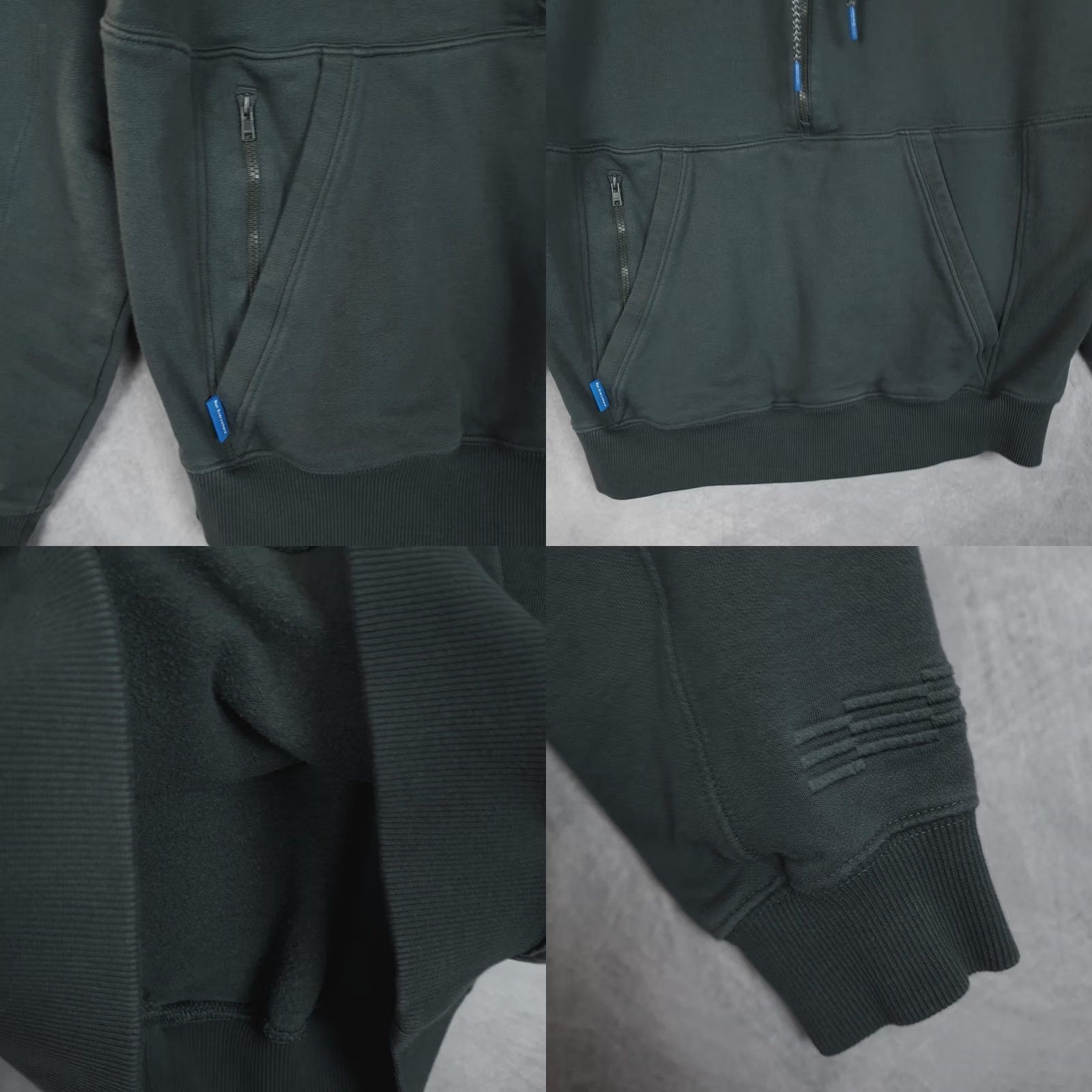 Vintage Janji Hoodie Mens S Green Fleece 1/4 Zip Pullover Running Unisex Kangaroo Pocket Zip Front High Neck Winter Size US S / EU 44-46 / 1 - 8 Thumbnail